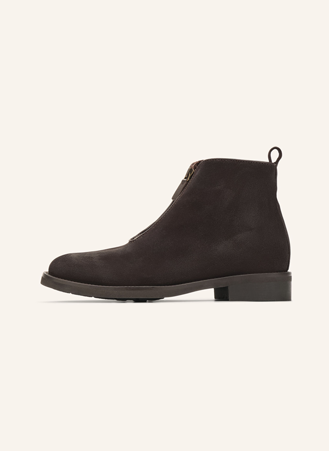 LOTTUSSE Stiefelette: BRAUN