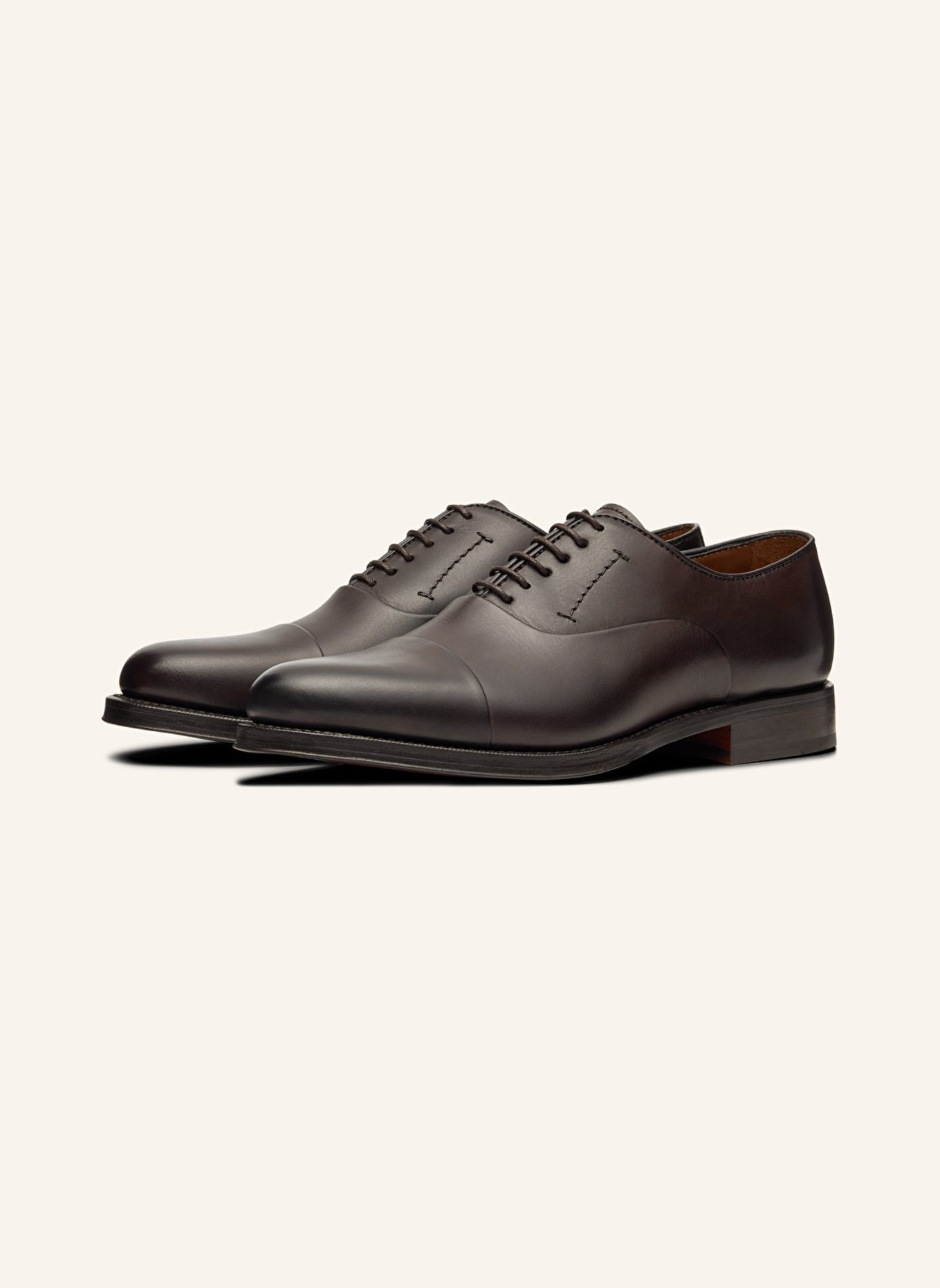 LOTTUSSE Oxfordschuhe PREMIUM: BRAUN