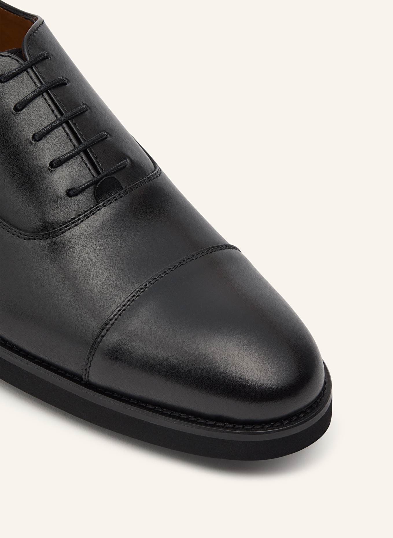 LOTTUSSE Oxfordschuhe HOLBORN: SCHWARZ