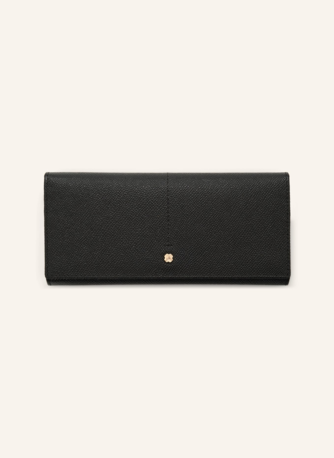 LOTTUSSE Mittlere Brieftasche BORNE: SCHWARZ