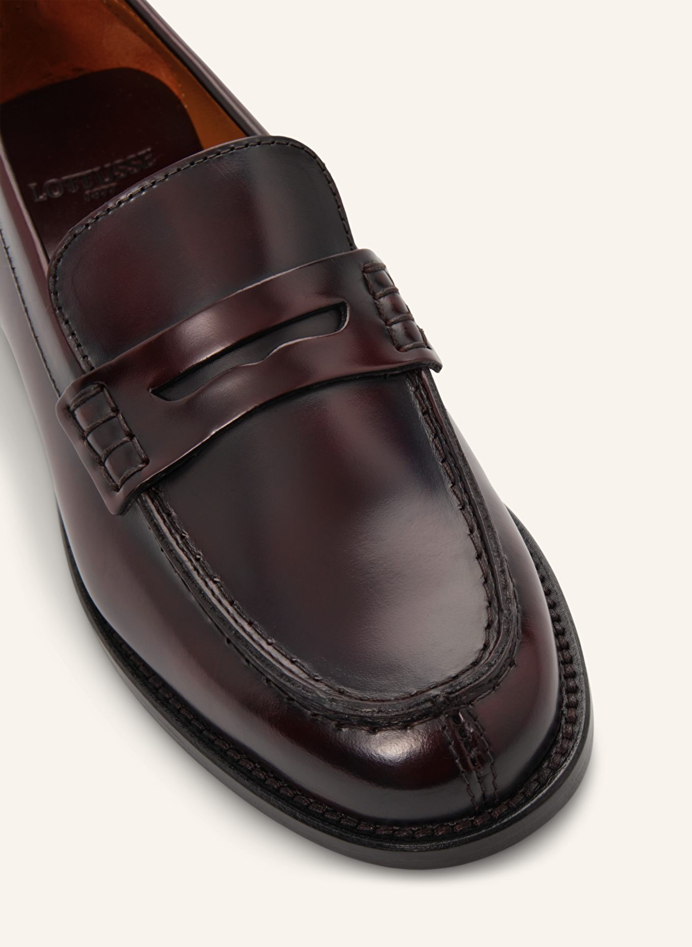 LOTTUSSE Loafer CHRIS: ROT