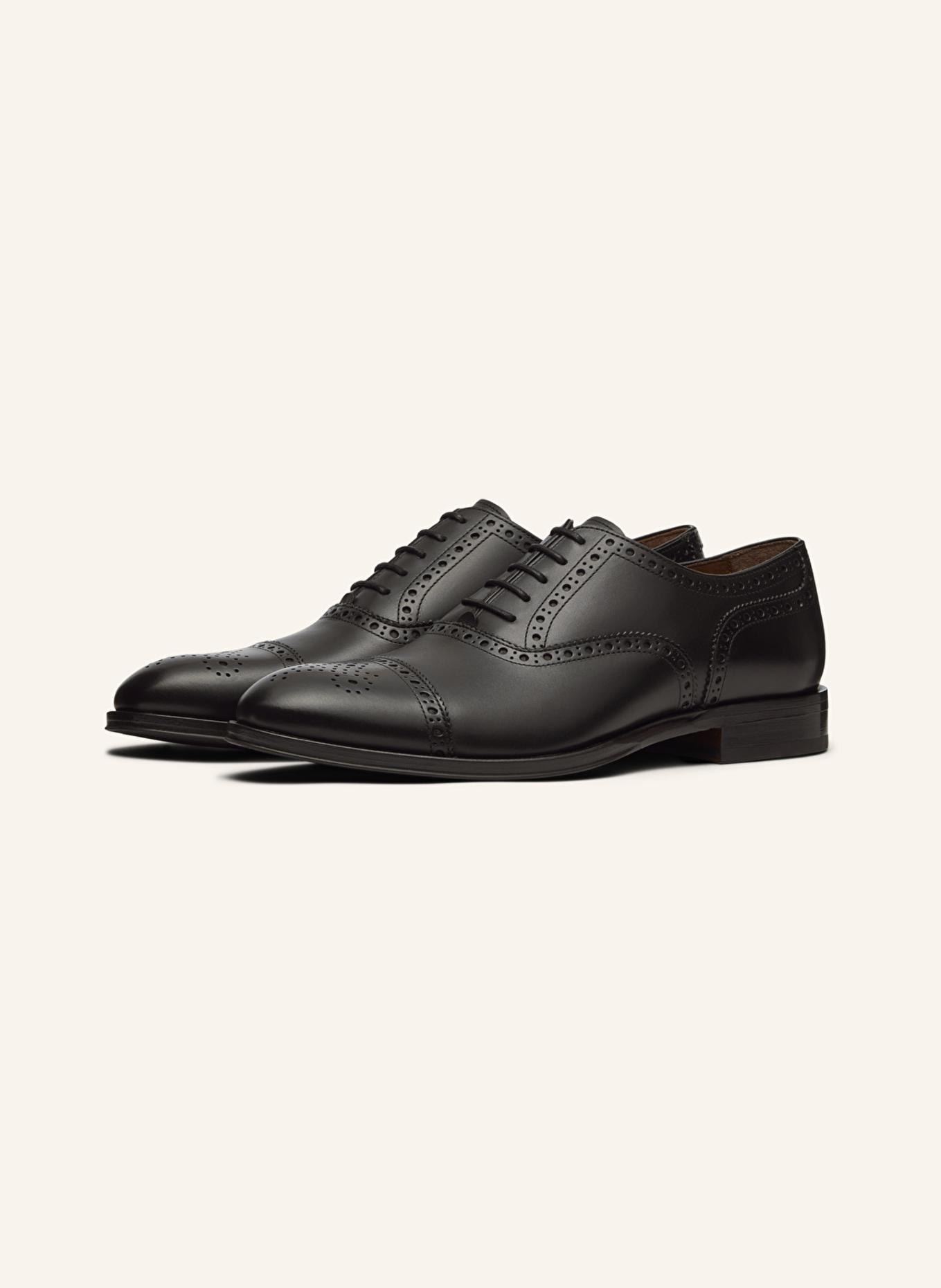 LOTTUSSE Oxfordschuhe LENOX: SCHWARZ