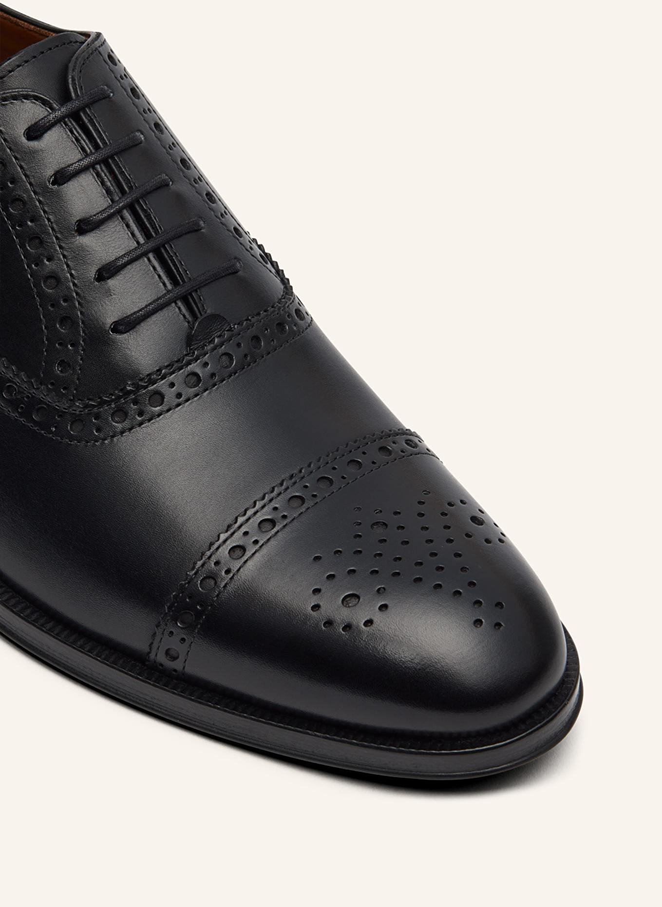 LOTTUSSE Oxfordschuhe LENOX: SCHWARZ