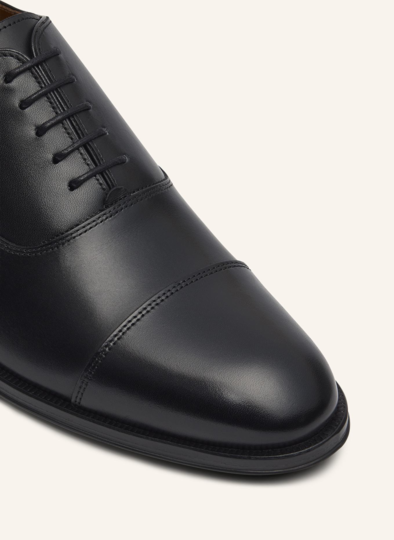 LOTTUSSE Oxfordschuhe LENOX: SCHWARZ