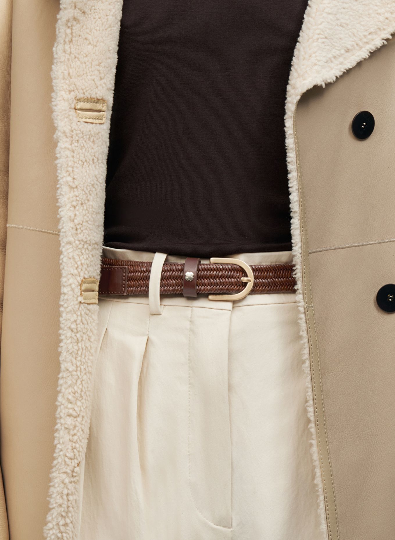 LOTTUSSE Gürtel GENT: BRAUN