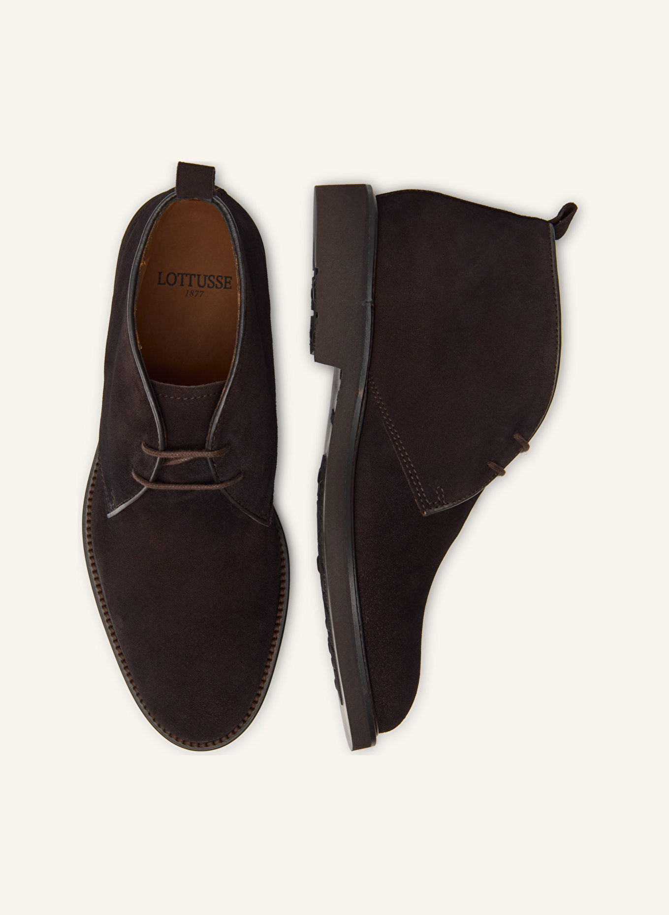 LOTTUSSE Boots BALTIMORE: BRAUN