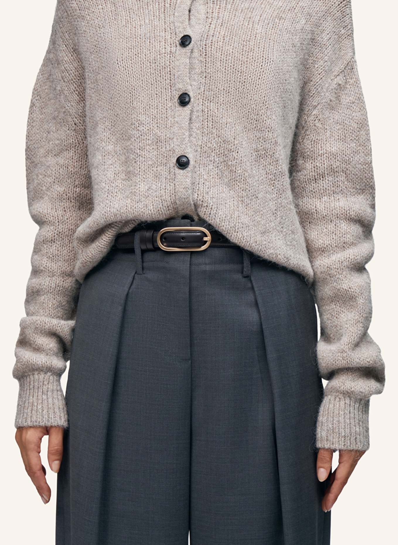 LOTTUSSE Gürtel GEFLOCHTEN: BLAU