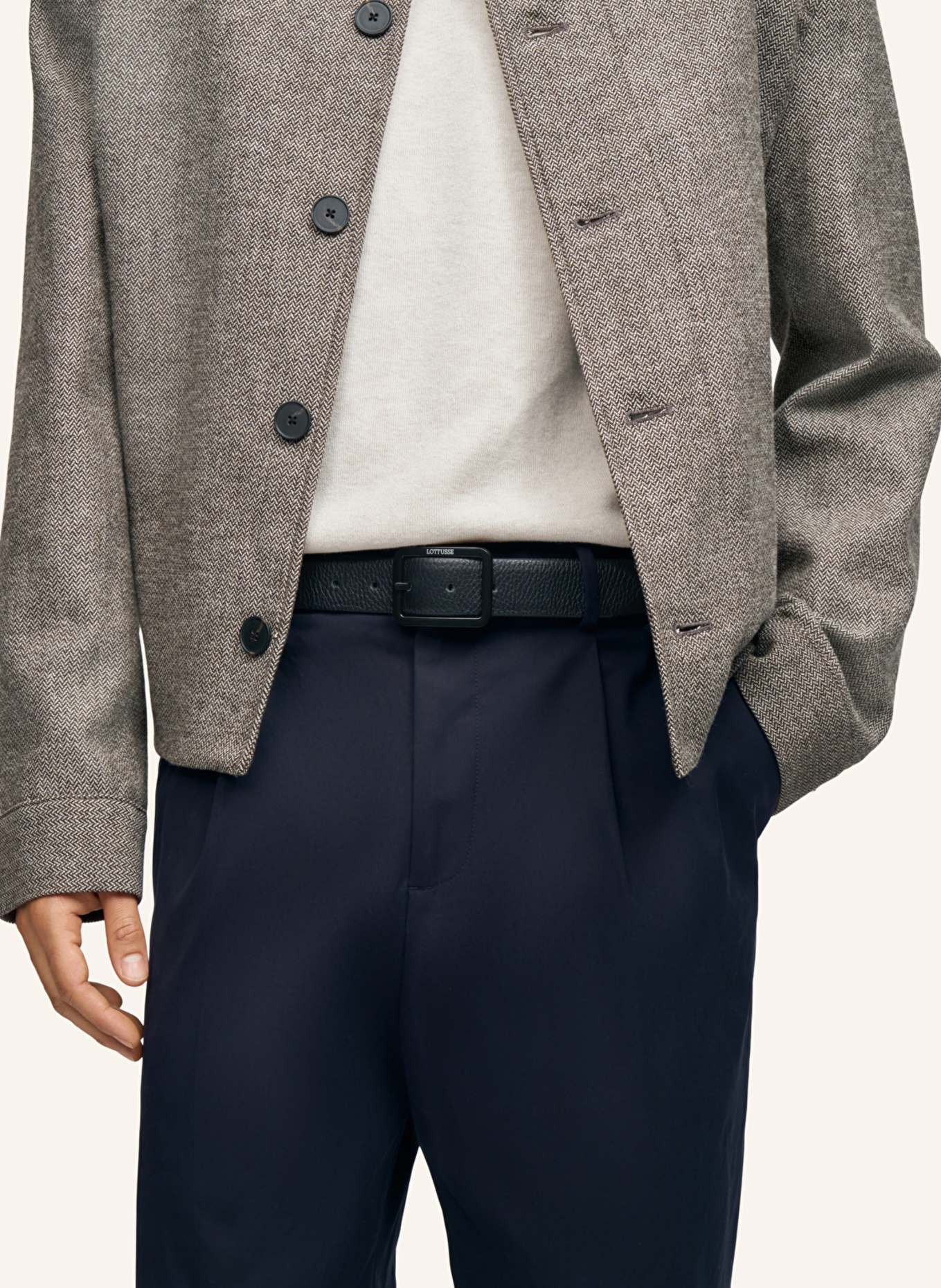 LOTTUSSE Gürtel WENDBAR: BRAUN