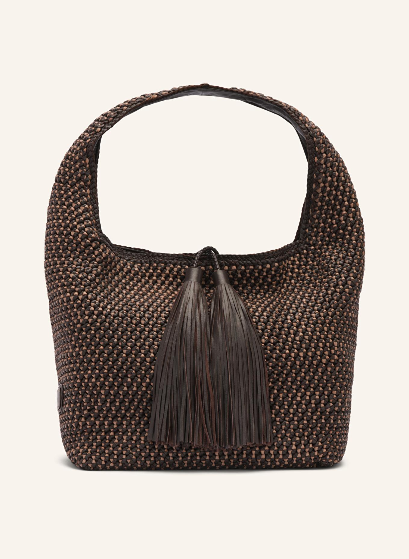 LOTTUSSE Große Tasche NOODBAG: DUNKELBRAUN