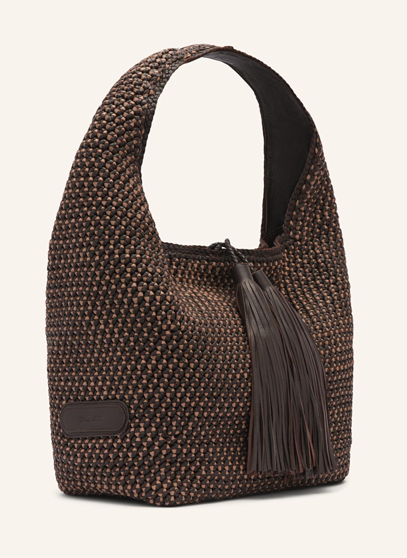 LOTTUSSE Große Tasche NOODBAG: DUNKELBRAUN