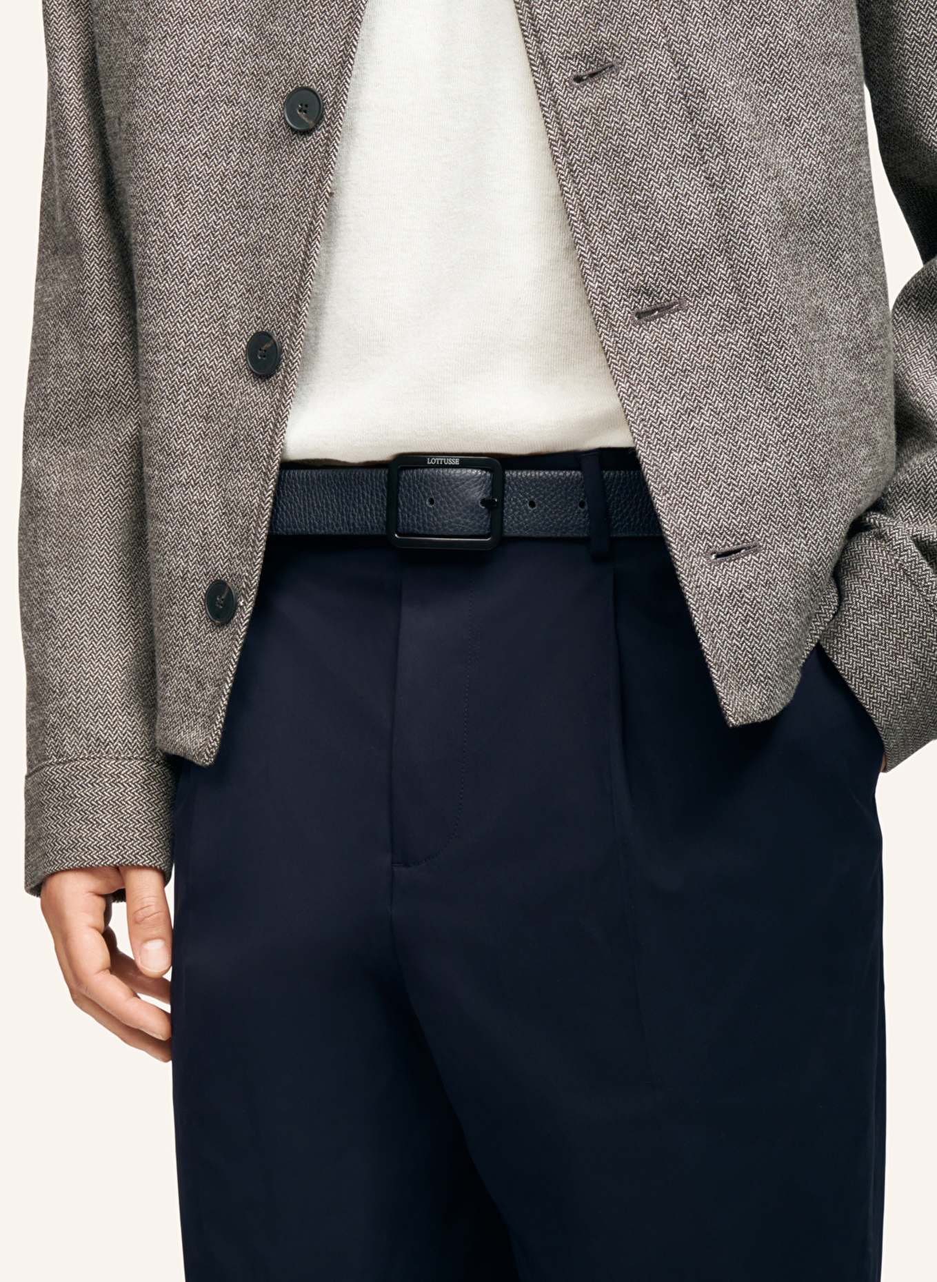 LOTTUSSE Gürtel WENDBAR: BLAU