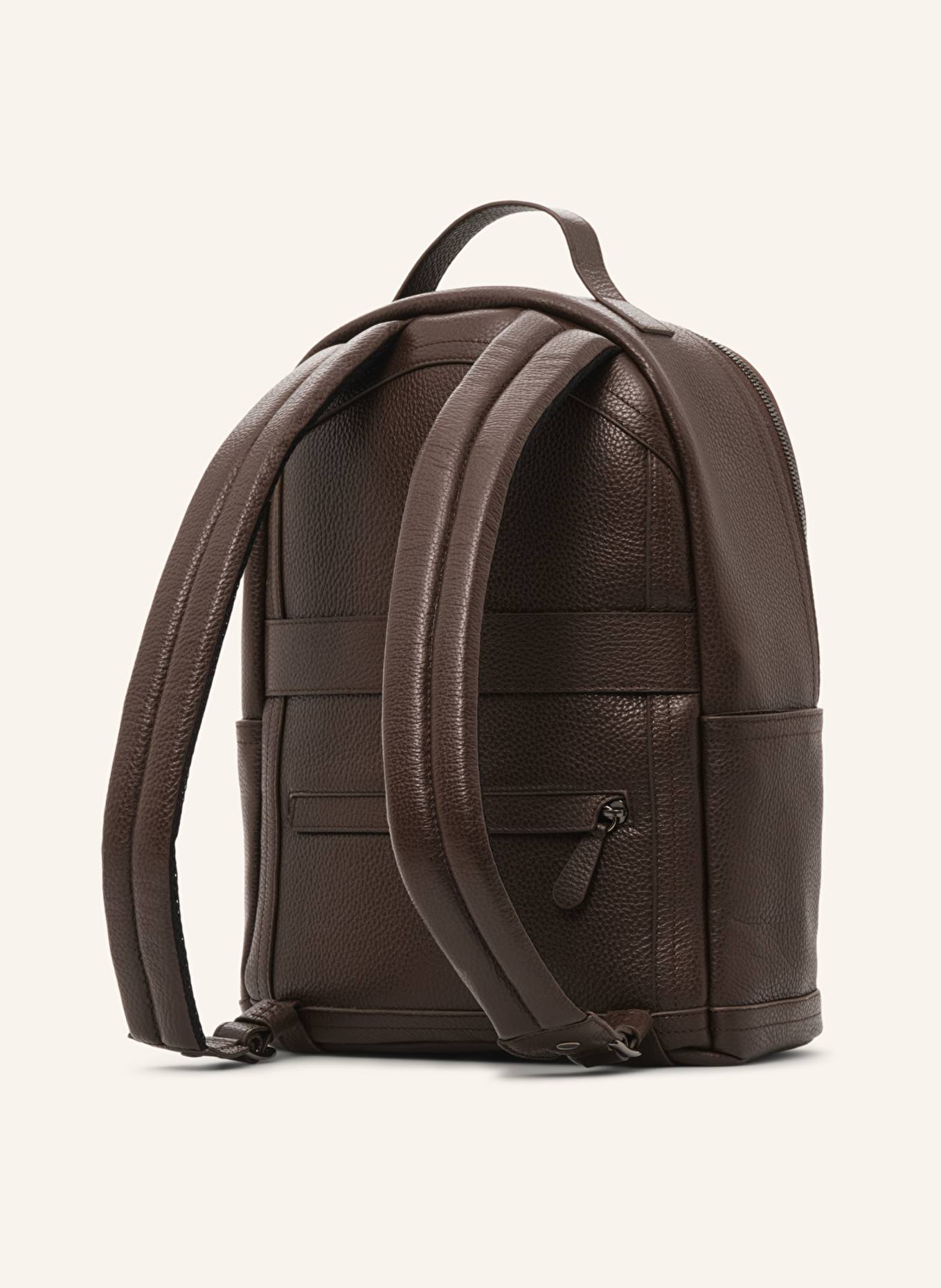 LOTTUSSE Rucksack BORNE: DUNKELBRAUN