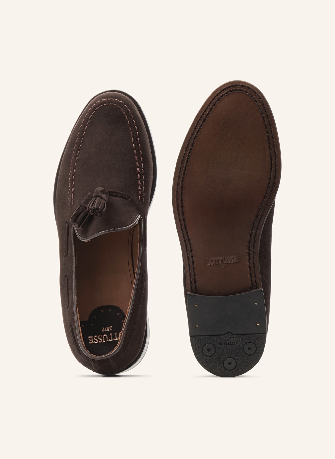 LOTTUSSE Loafer KLASSE: BRAUN
