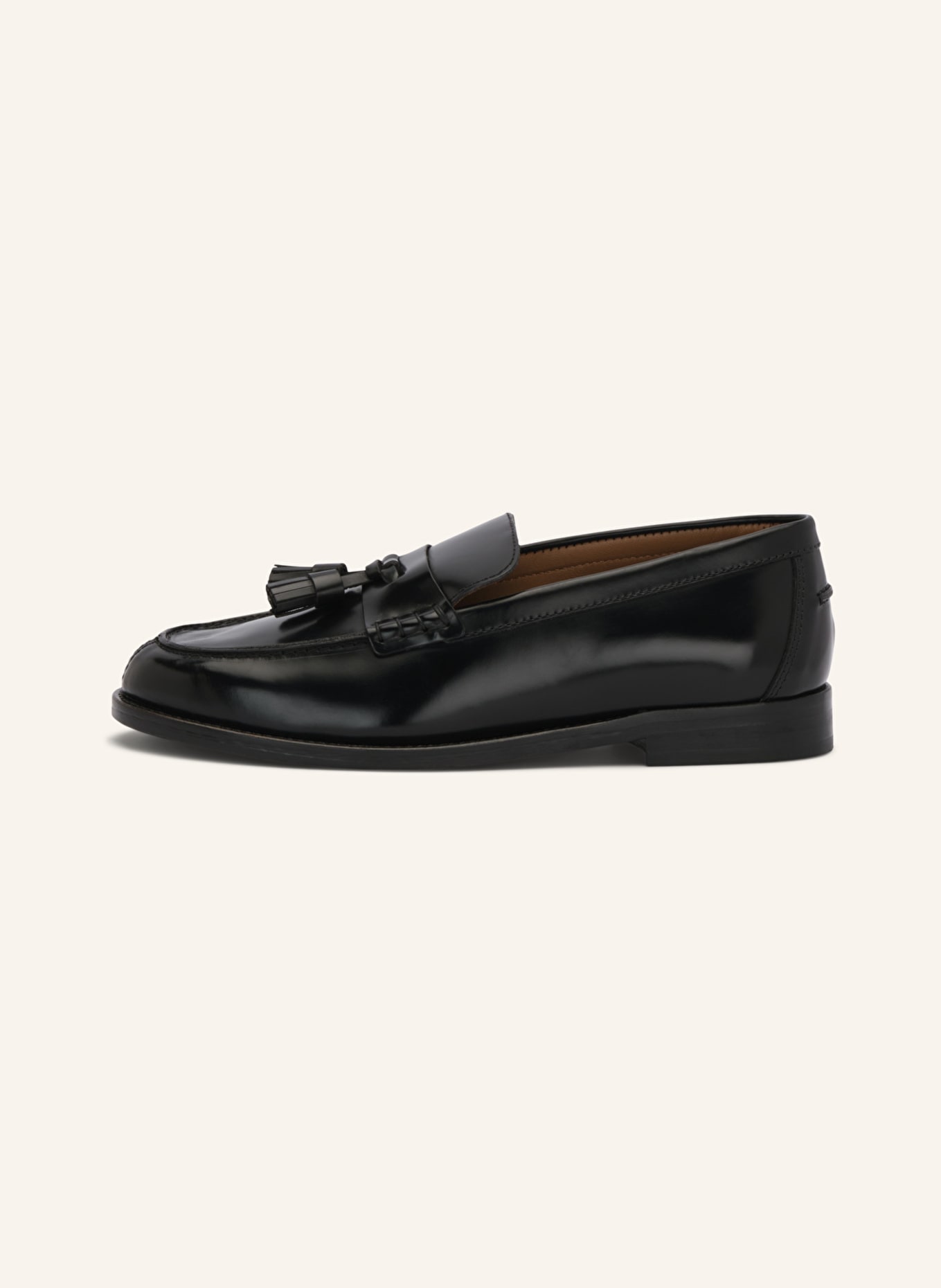 LOTTUSSE Loafers CHRIS: SCHWARZ