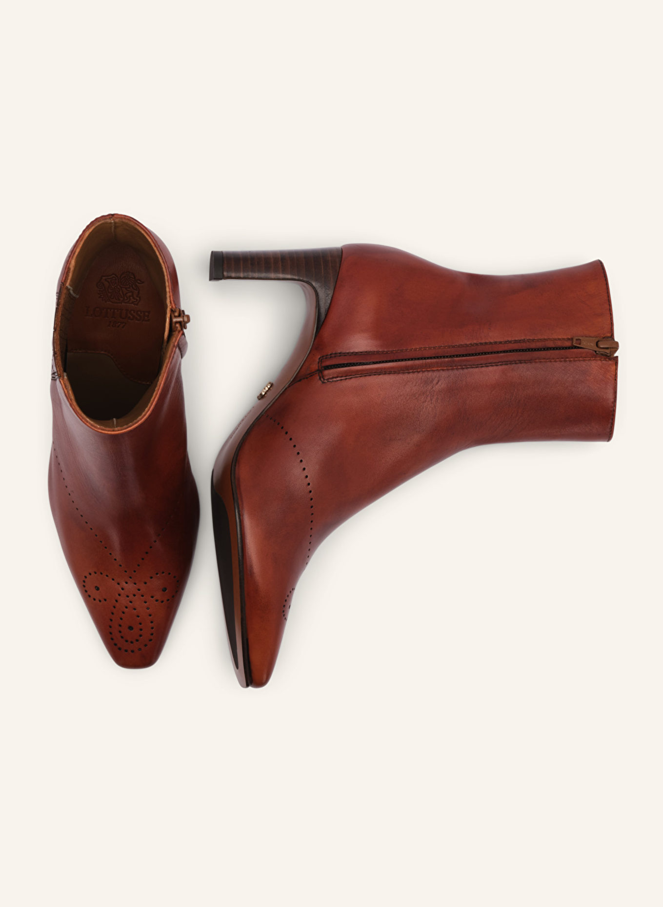 LOTTUSSE Stiefeletten SMITHSON: BRAUN