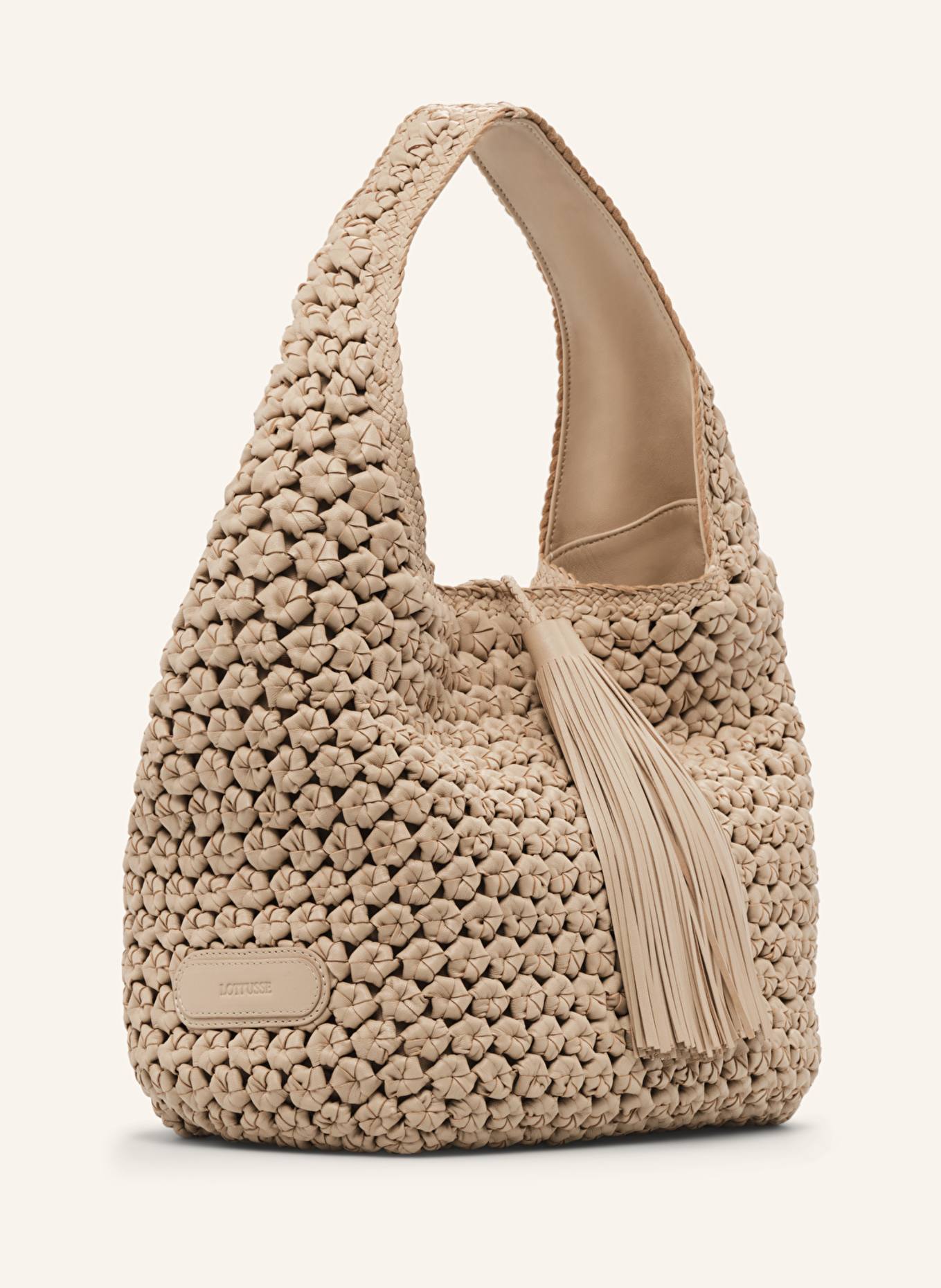 LOTTUSSE Hobo-Tasche NOODBAG: BEIGE