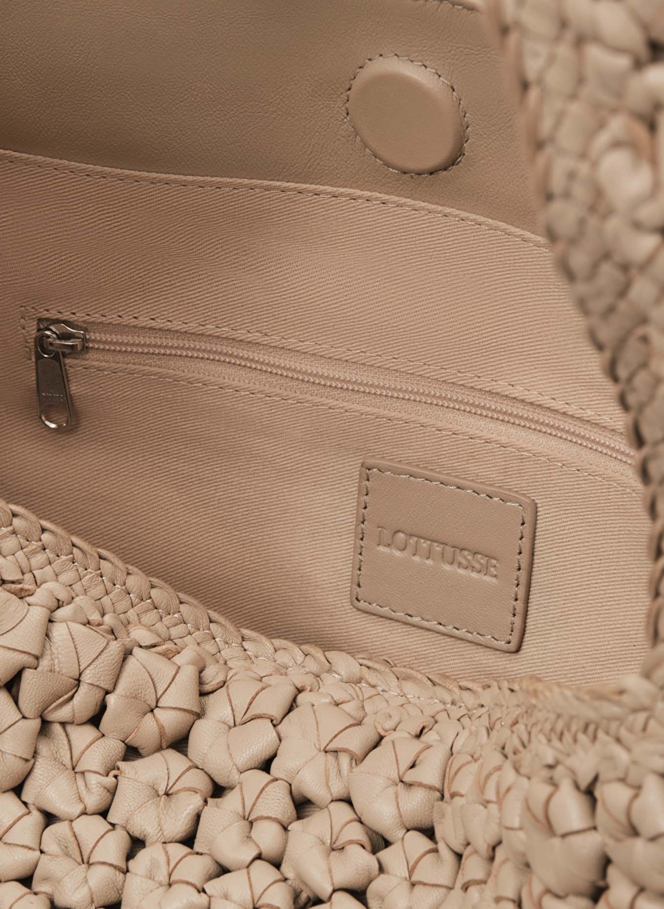 LOTTUSSE Hobo-Tasche NOODBAG: BEIGE