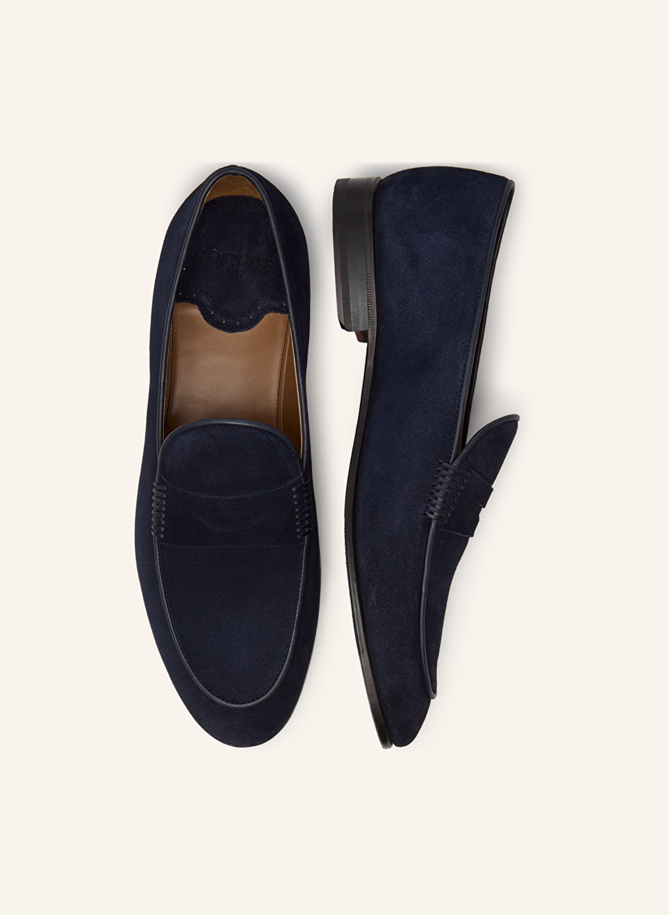 LOTTUSSE Mokassin VERONA: BLAU