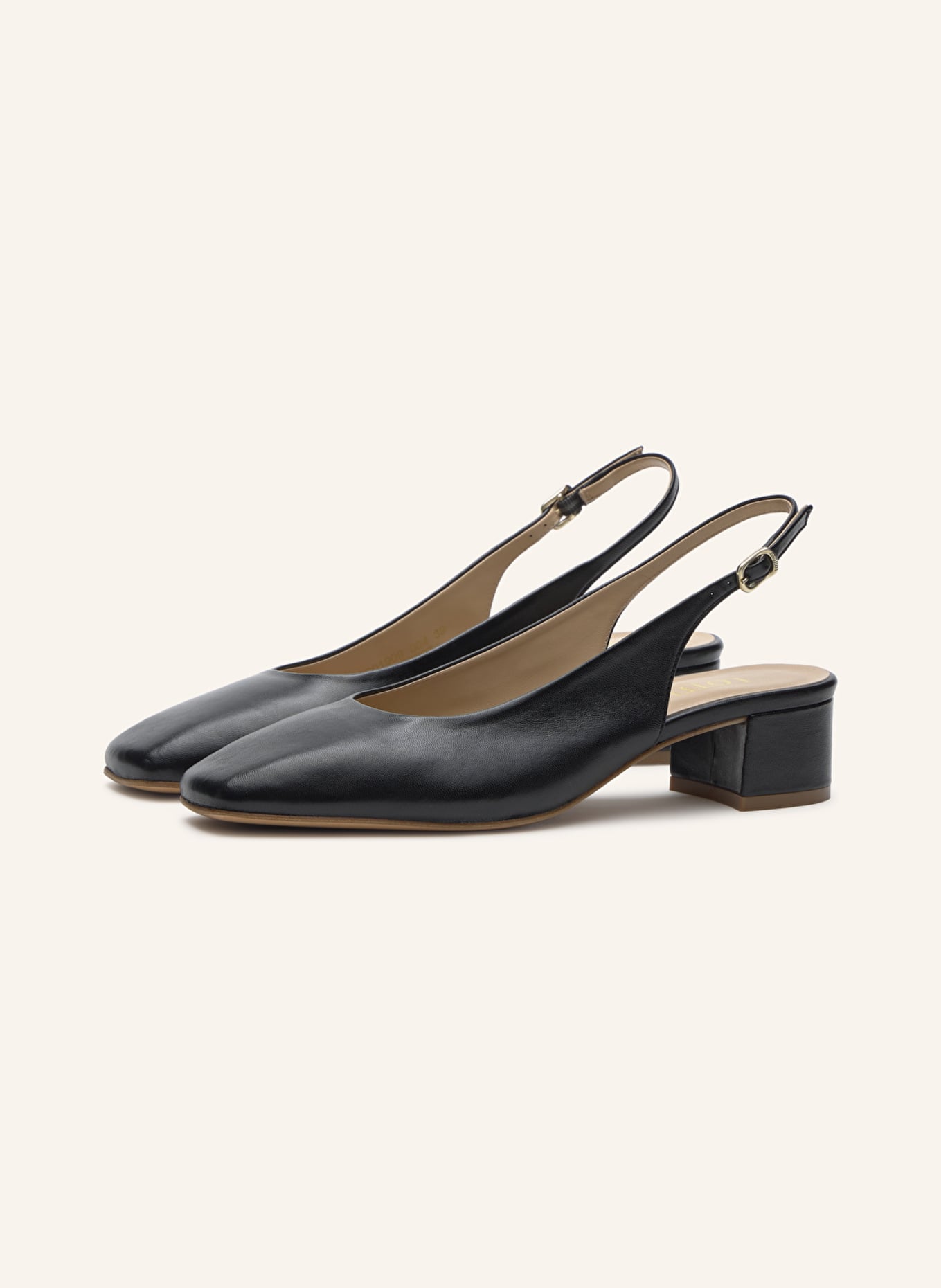 LOTTUSSE Pumps GOYA: SCHWARZ