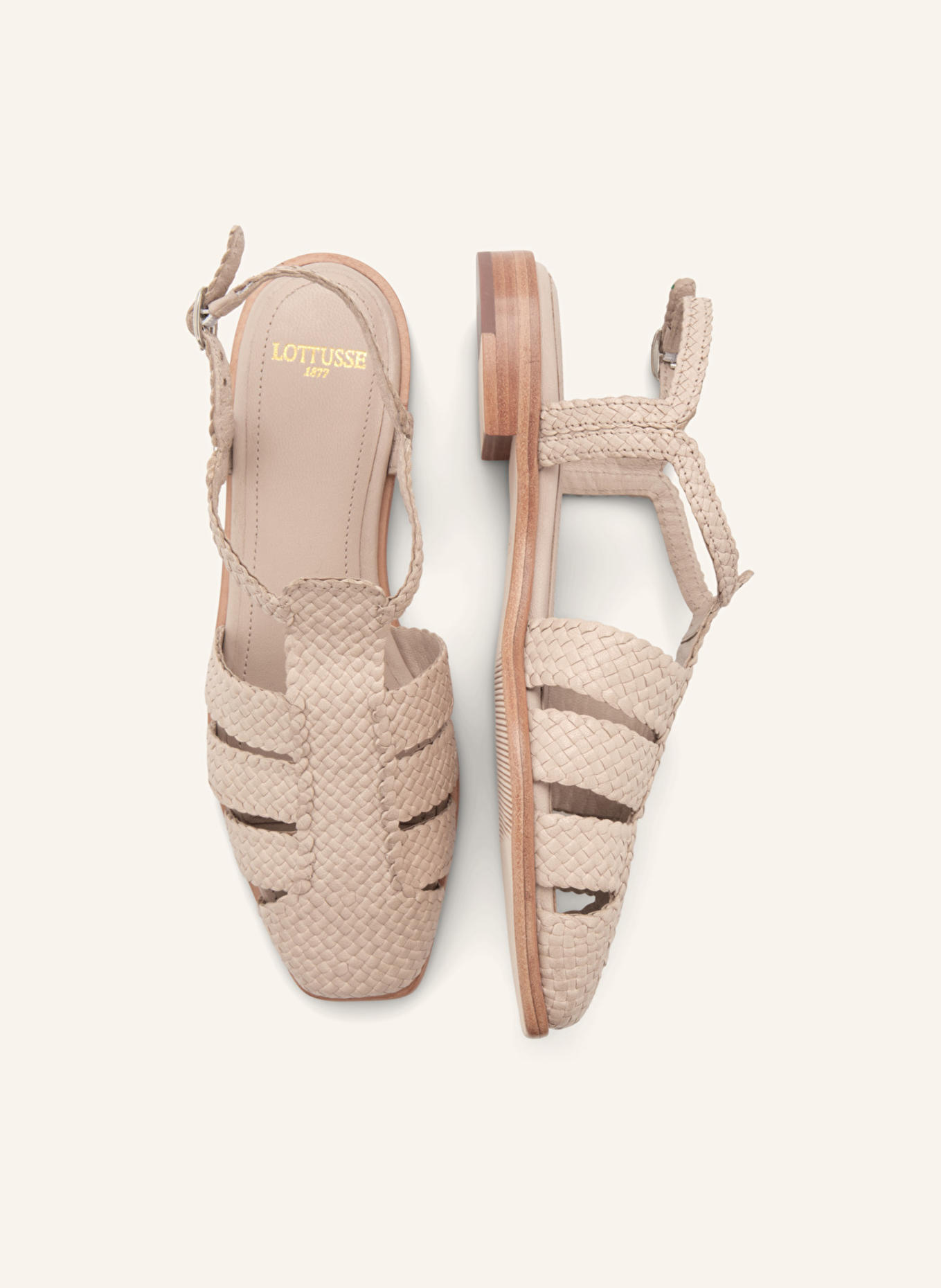 LOTTUSSE Sandalias SUMMER: WEISS
