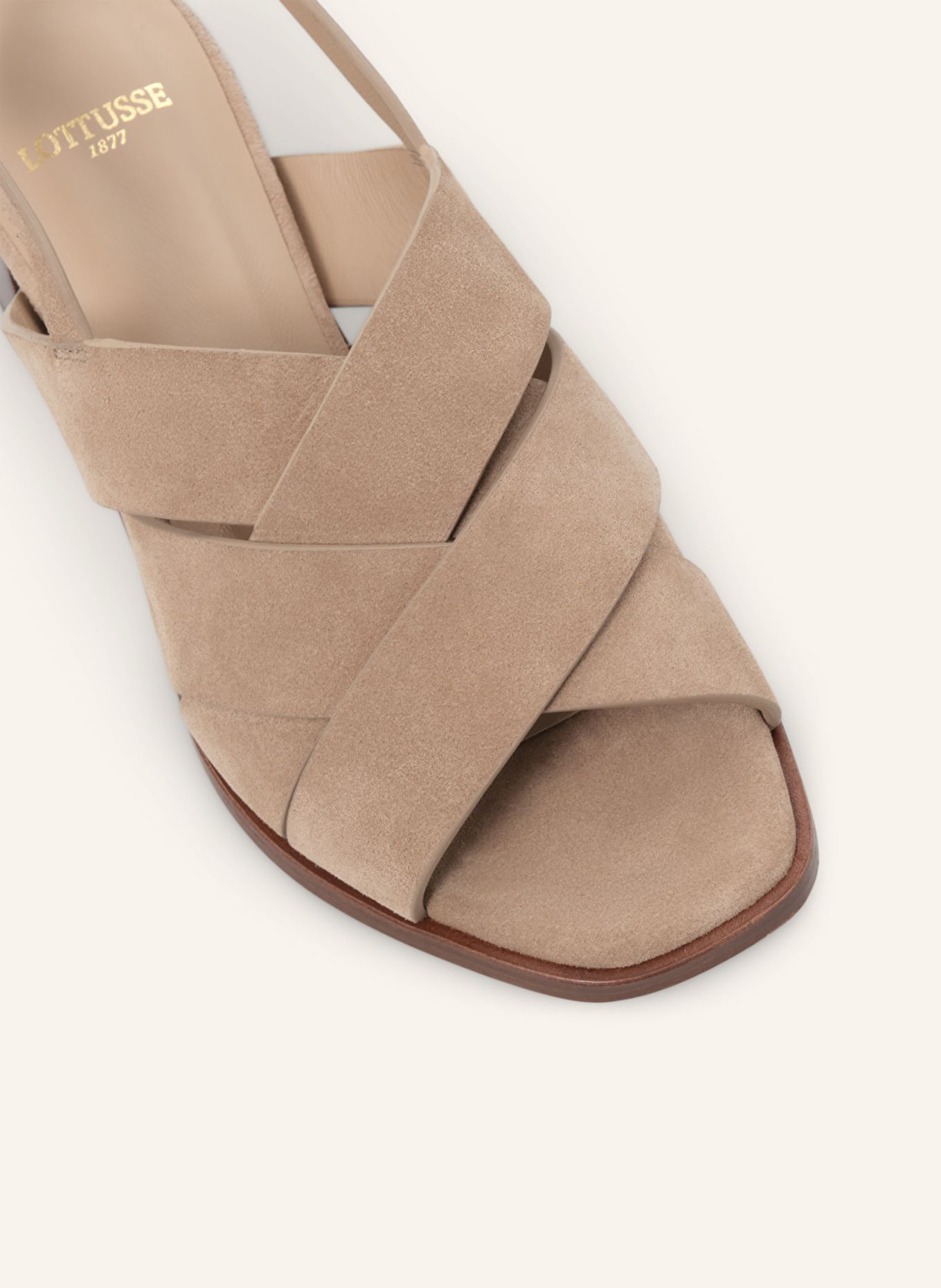 LOTTUSSE Sandalen NYLO: BRAUN