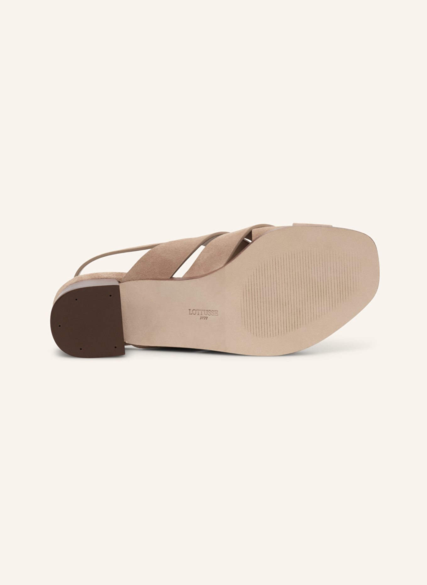 LOTTUSSE Sandalen NYLO: BRAUN