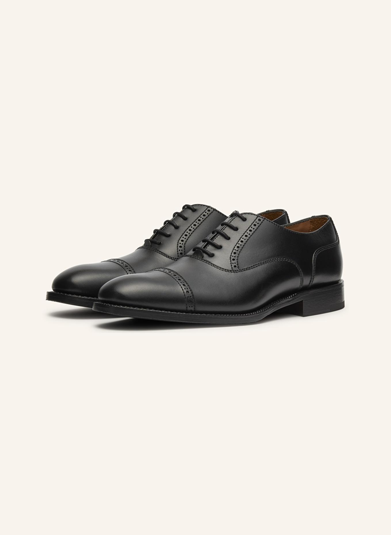 LOTTUSSE Oxfordschuhe PRESTON: SCHWARZ