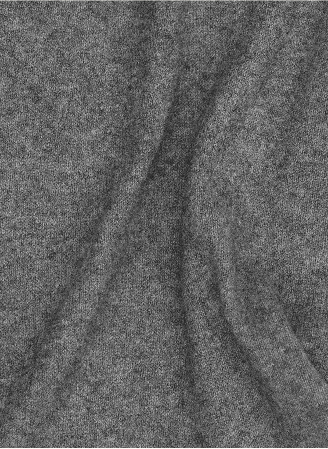 LOTTUSSE Schal WOLLE: GRAU