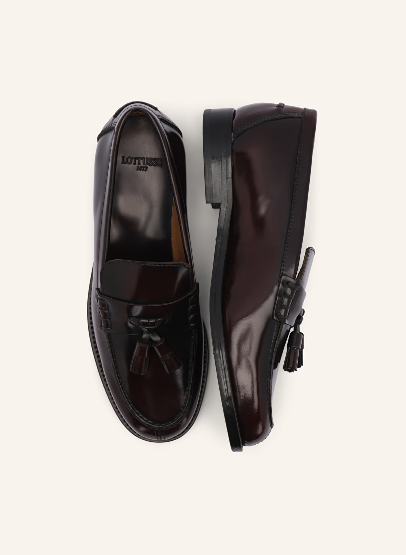 LOTTUSSE Loafers CHRIS: ROT