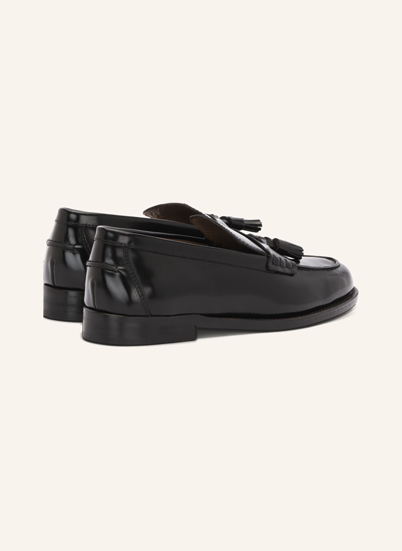 LOTTUSSE Loafers CHRIS: SCHWARZ