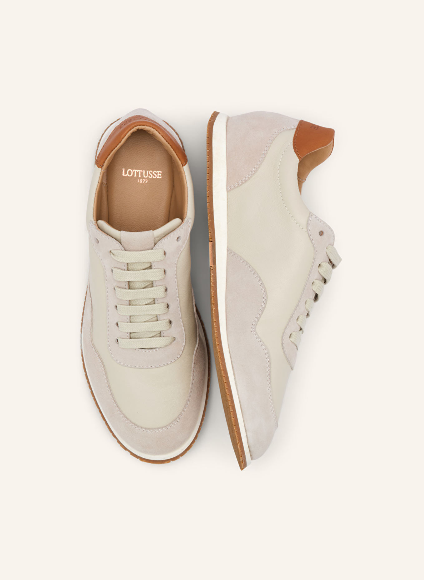 LOTTUSSE Sneaker MANCOR: WEISS