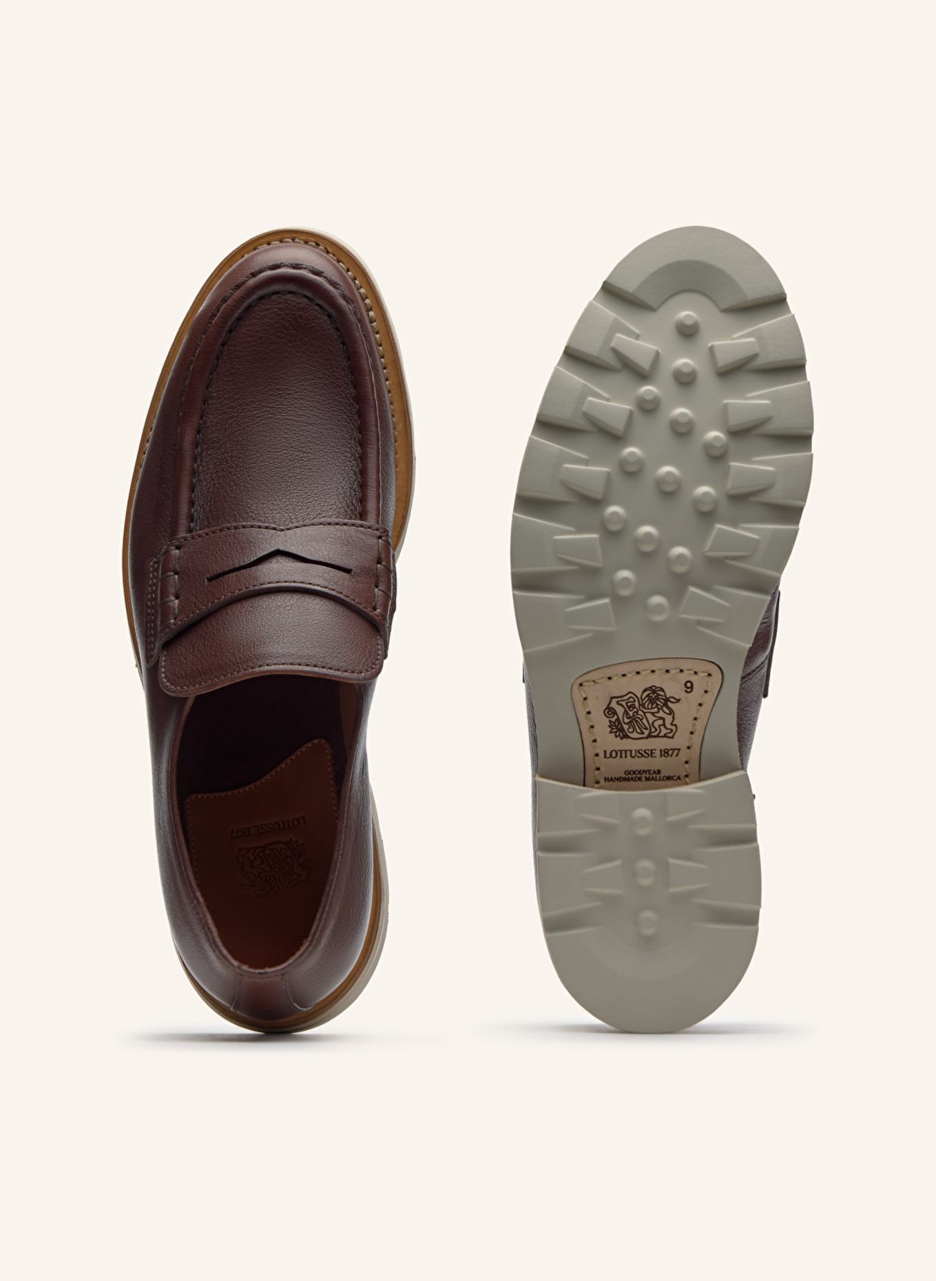 LOTTUSSE Loafers MURPHY: BRAUN