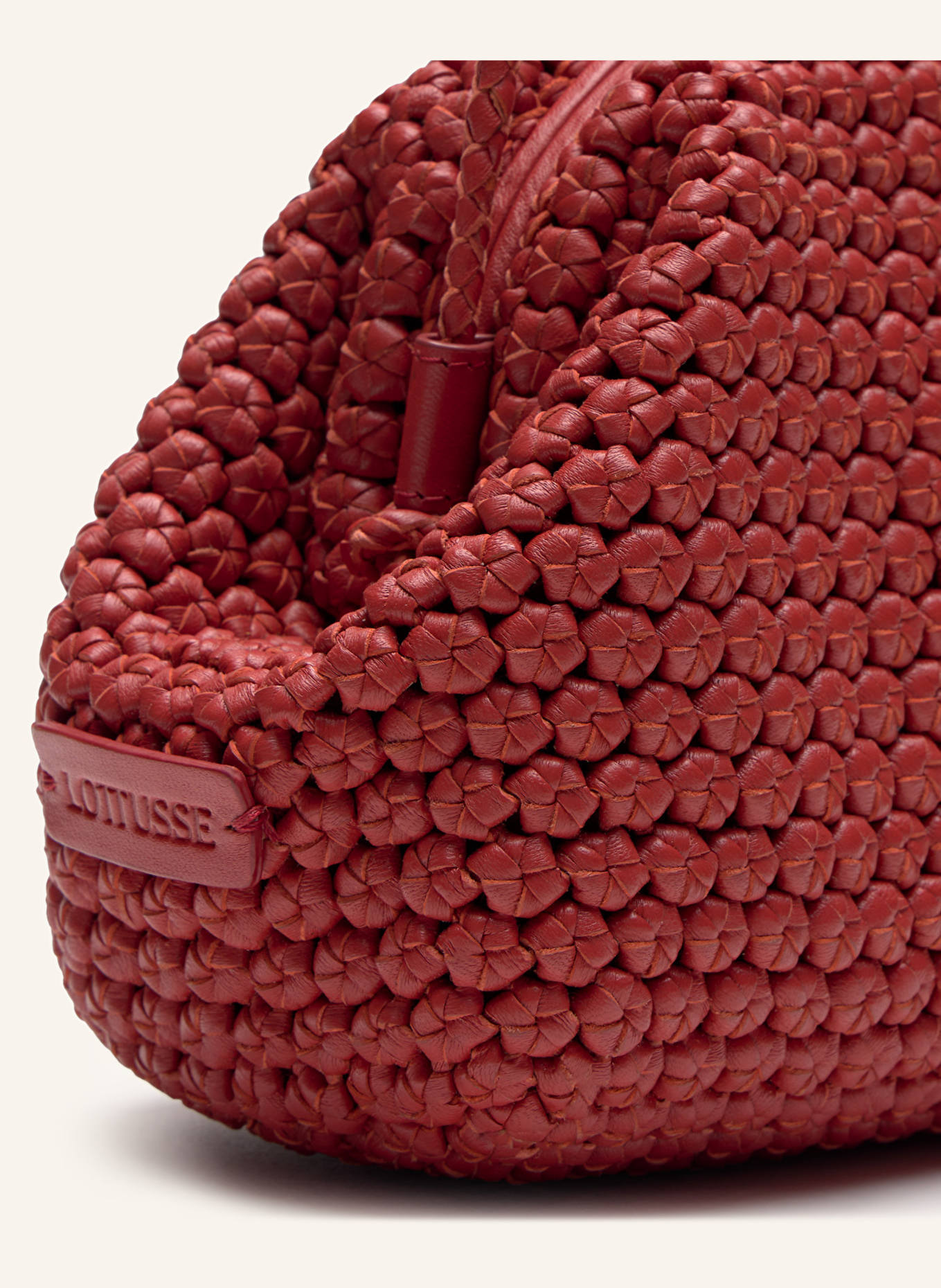 LOTTUSSE Henkeltasche NOODBAG: ROT