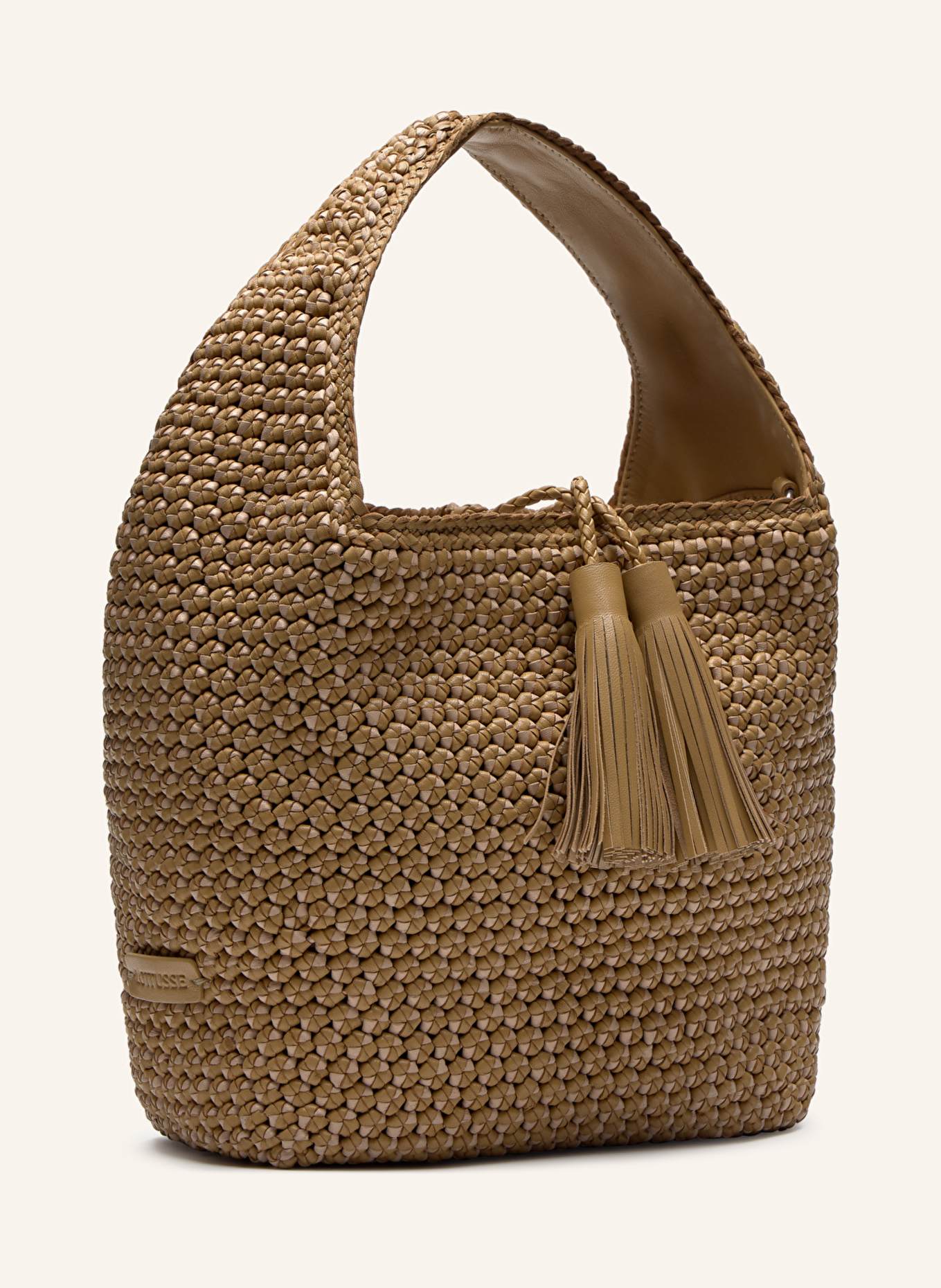 LOTTUSSE Medium bag NOODBAG: CAMEL