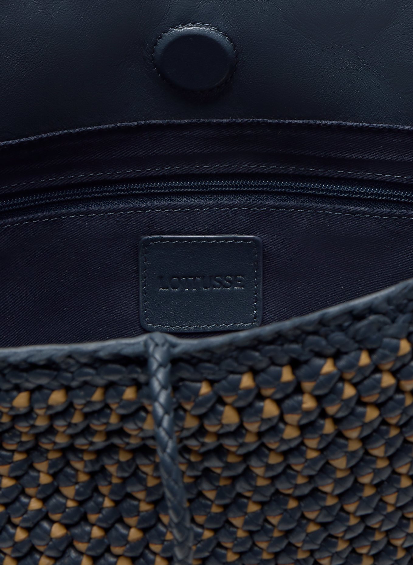 LOTTUSSE Medium bag NOODBAG: BLAU