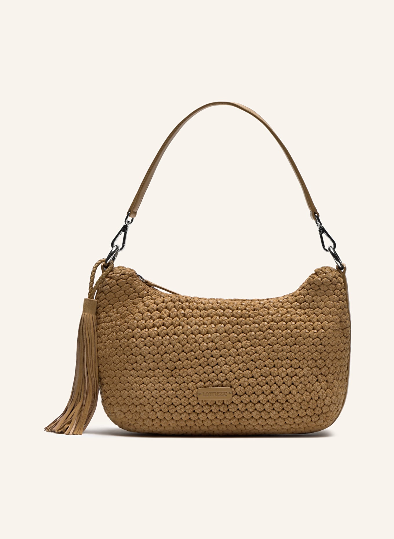 LOTTUSSE Umhängetasche NOODBAG: CAMEL