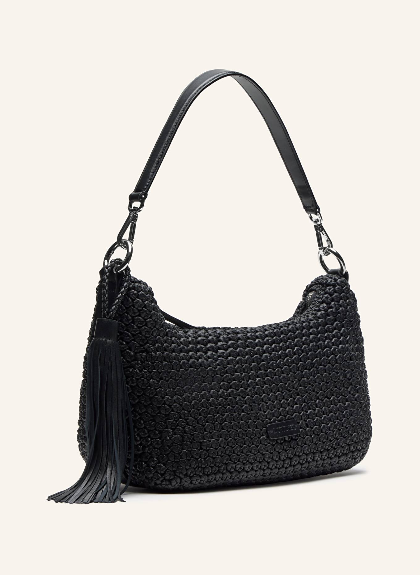 LOTTUSSE Umhängetasche NOODBAG: SCHWARZ