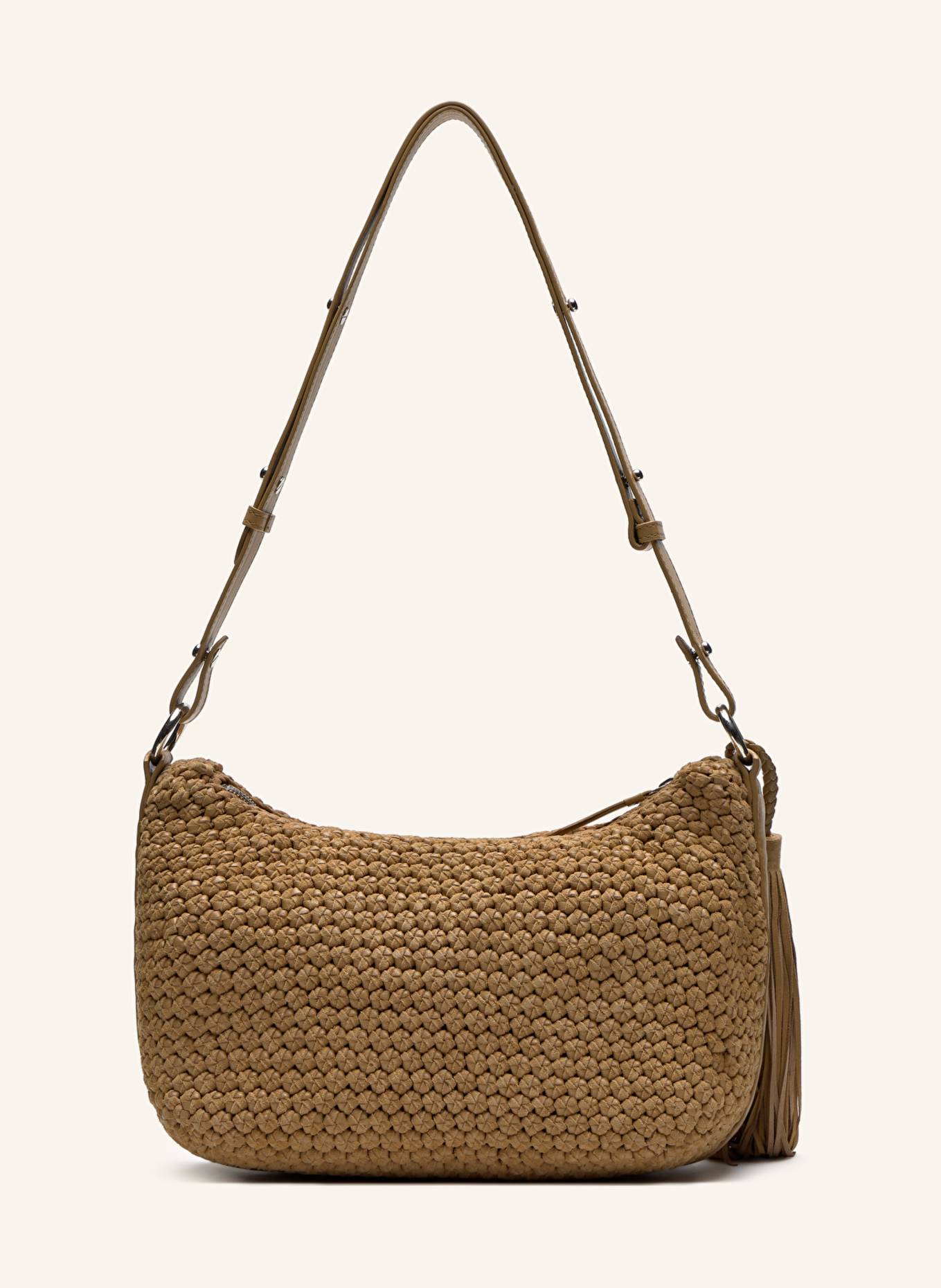 LOTTUSSE Umhängetasche NOODBAG: CAMEL