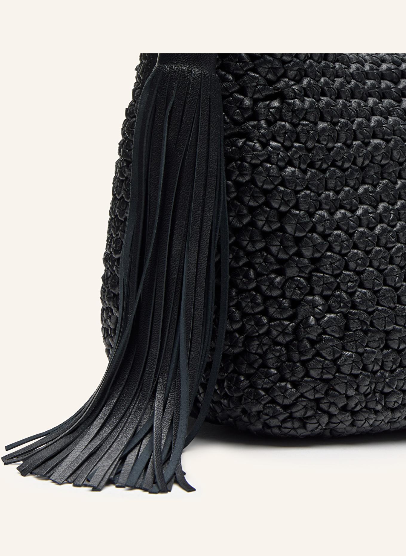 LOTTUSSE Umhängetasche NOODBAG: SCHWARZ