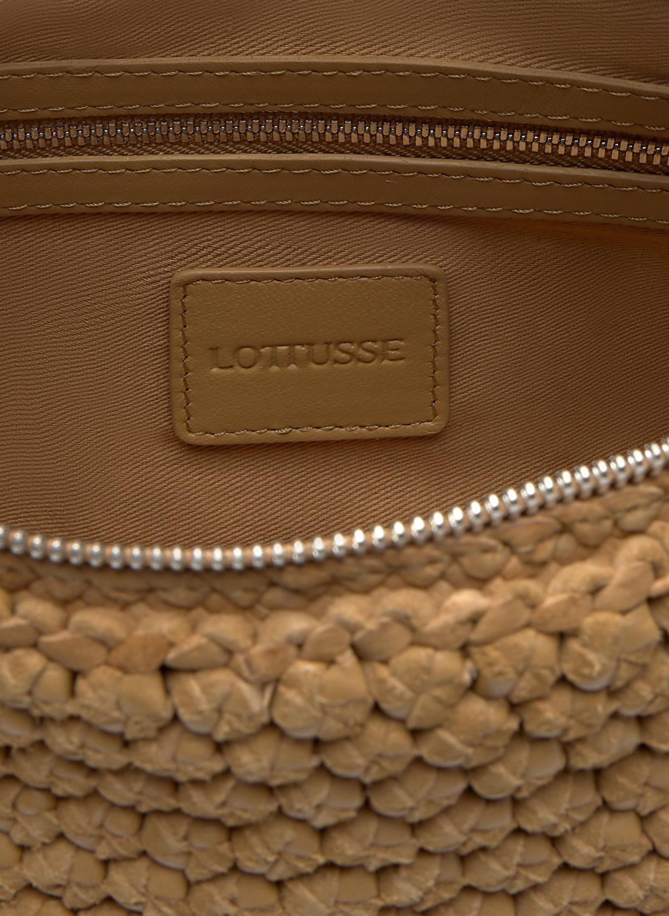 LOTTUSSE Umhängetasche NOODBAG: CAMEL