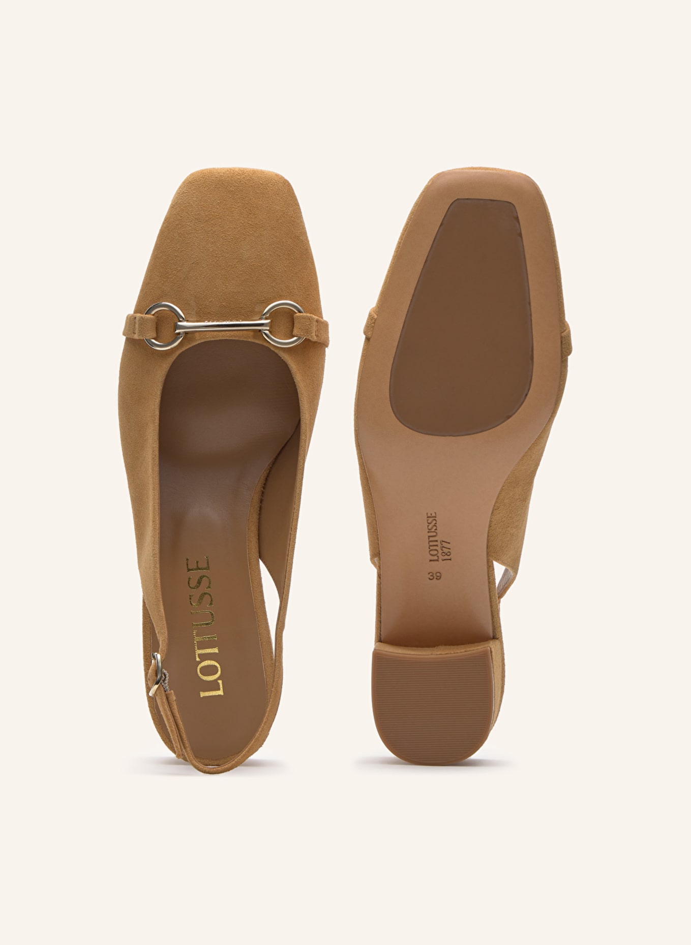 LOTTUSSE Pump GOYA: BRAUN