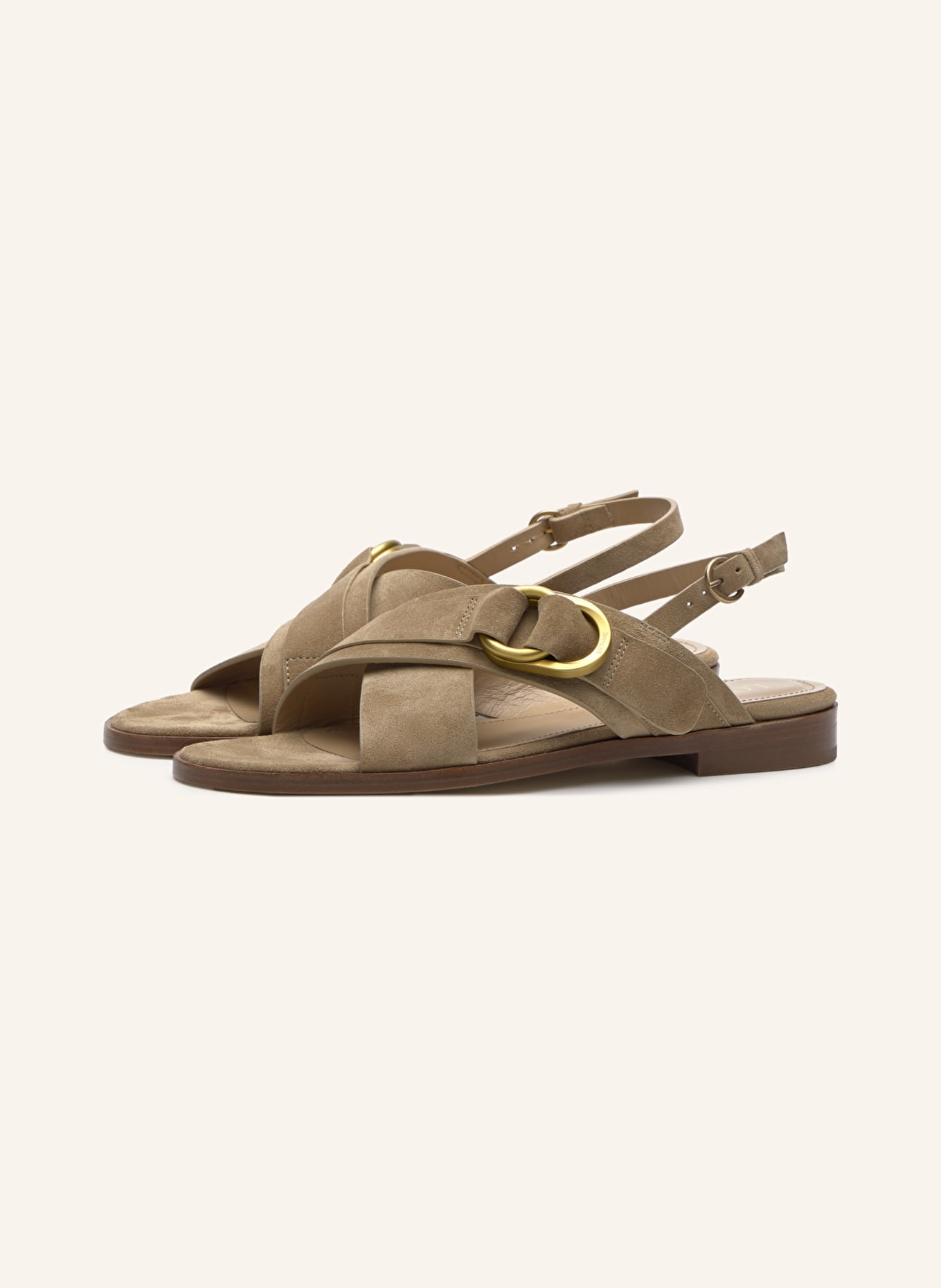 LOTTUSSE Sandals NYLO: BRAUN
