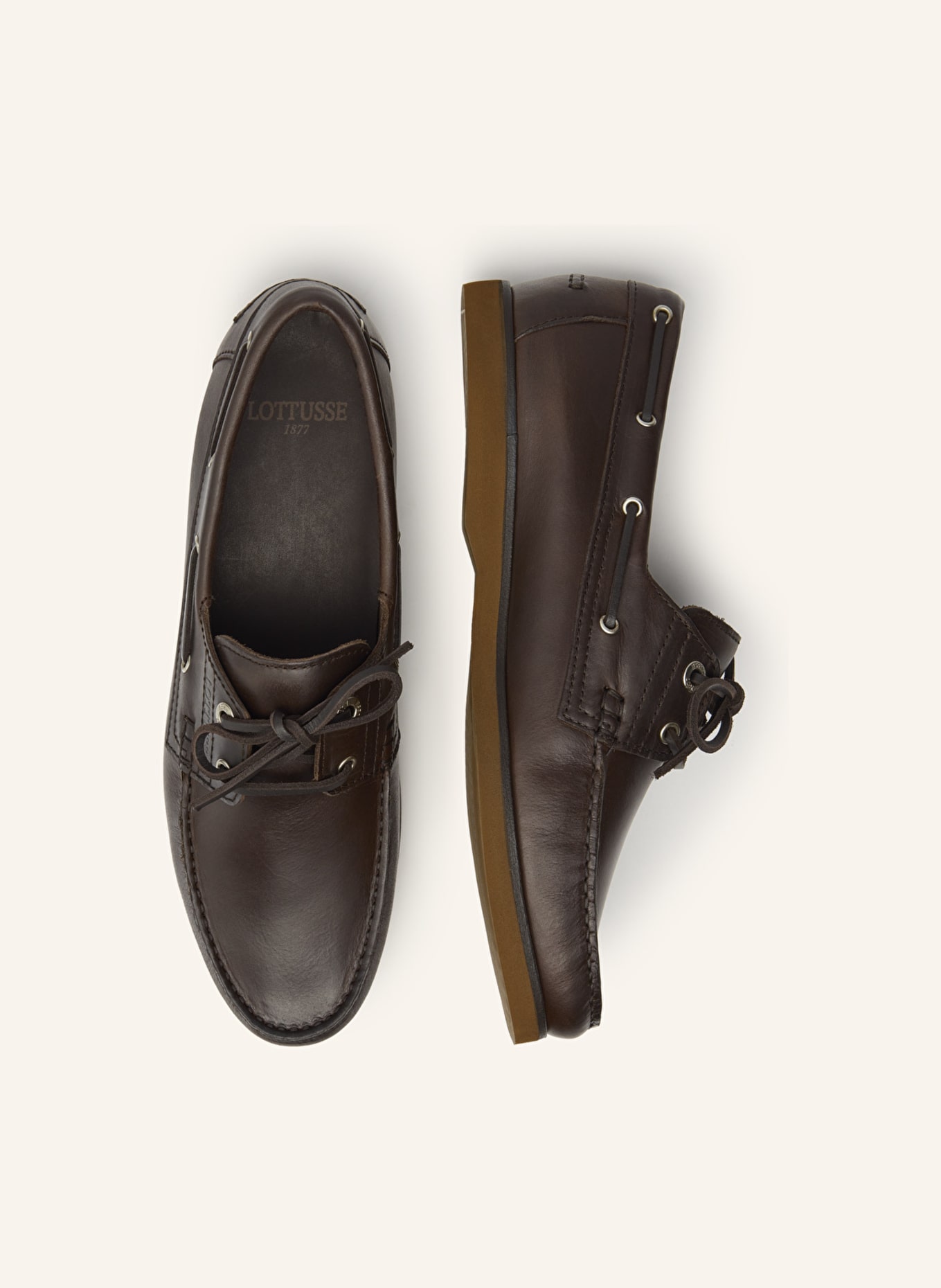 LOTTUSSE Bootsschuh OCEAN: BRAUN