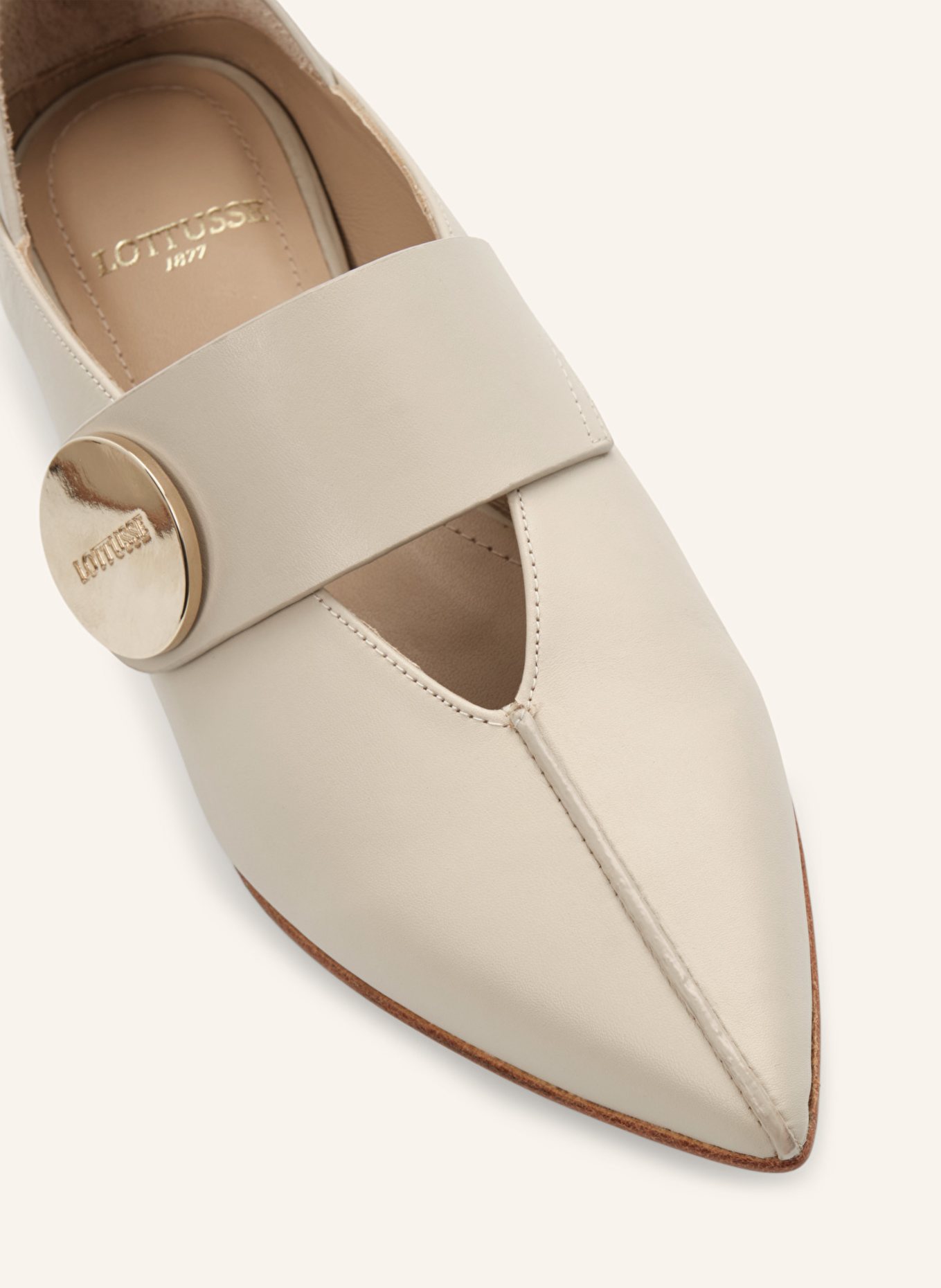 LOTTUSSE Ballerinas CARLA: BEIGE