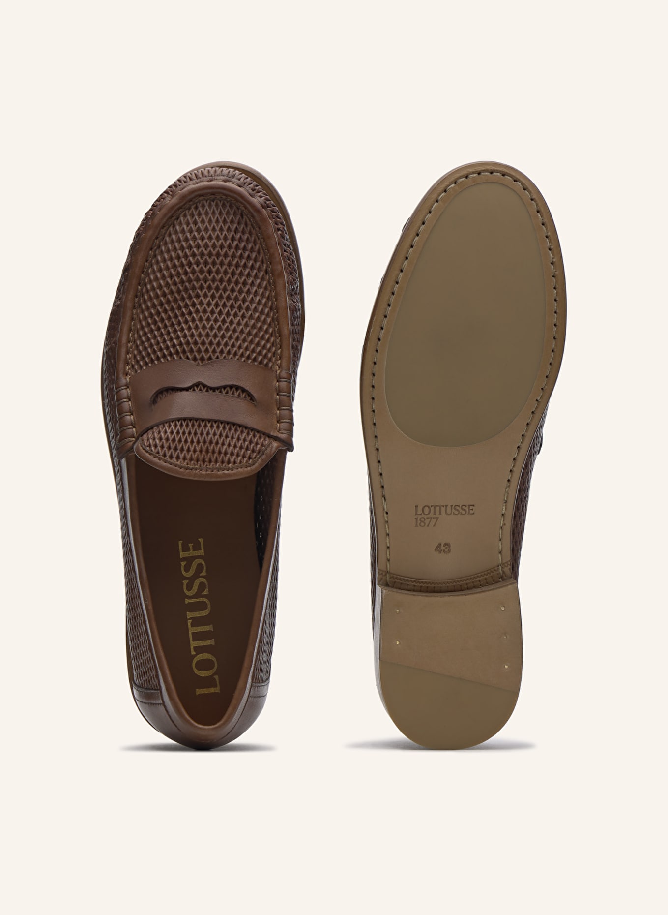 LOTTUSSE Faulenzer LAUREN: BRAUN