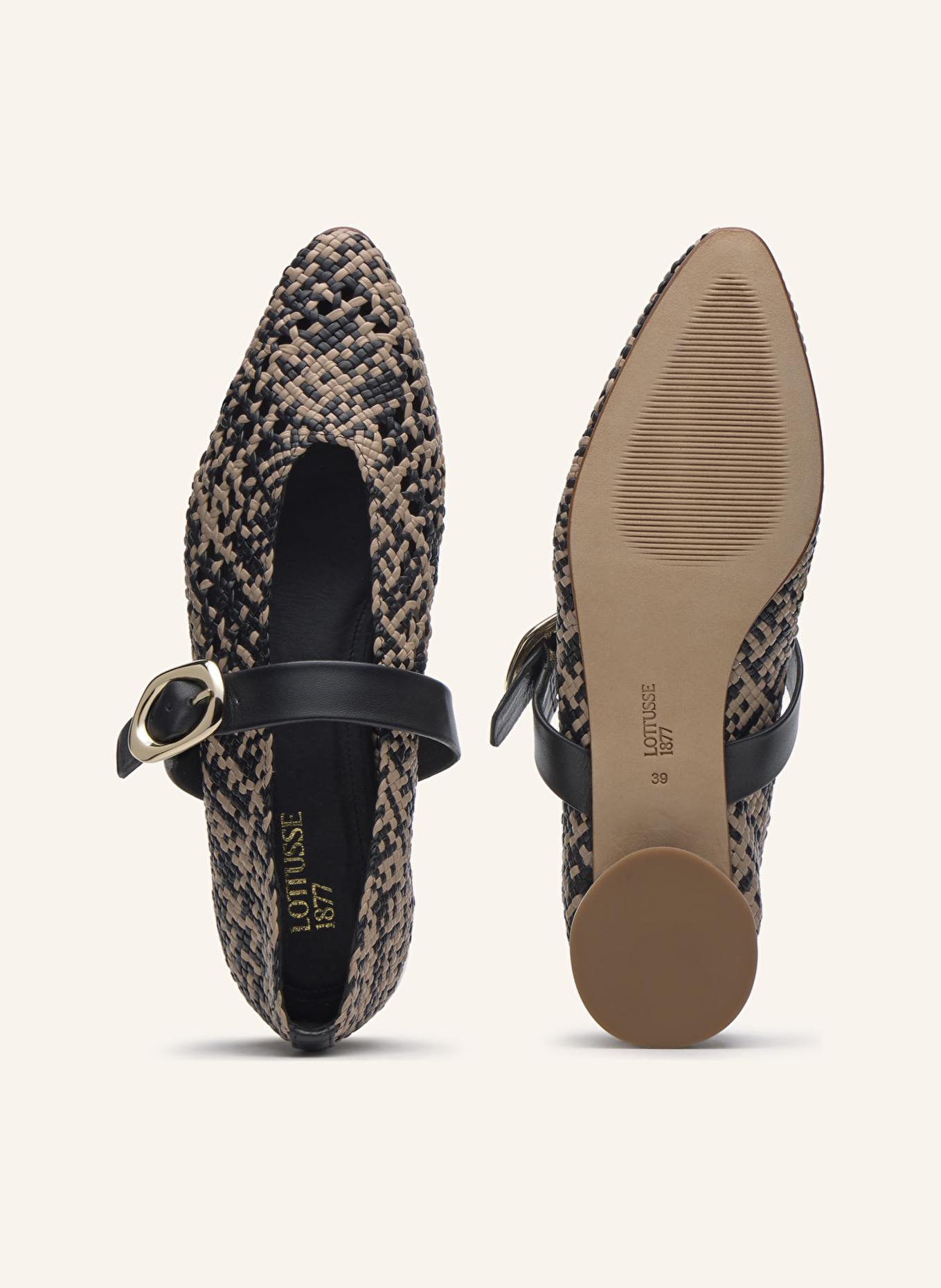 LOTTUSSE Pump SUMMER: SCHWARZ
