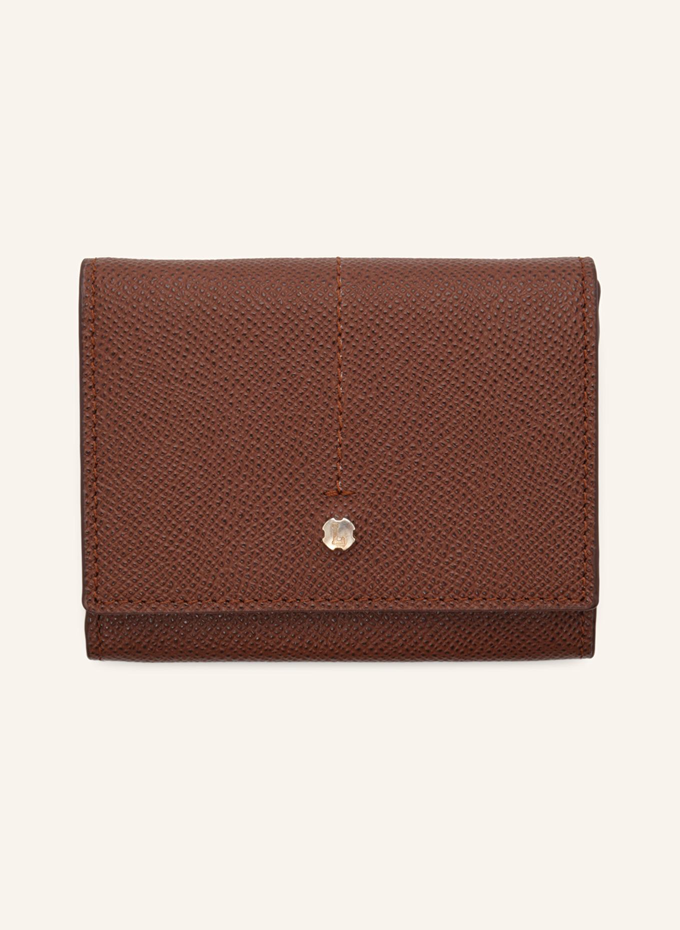 LOTTUSSE Kleine Brieftasche BORNE: BRAUN