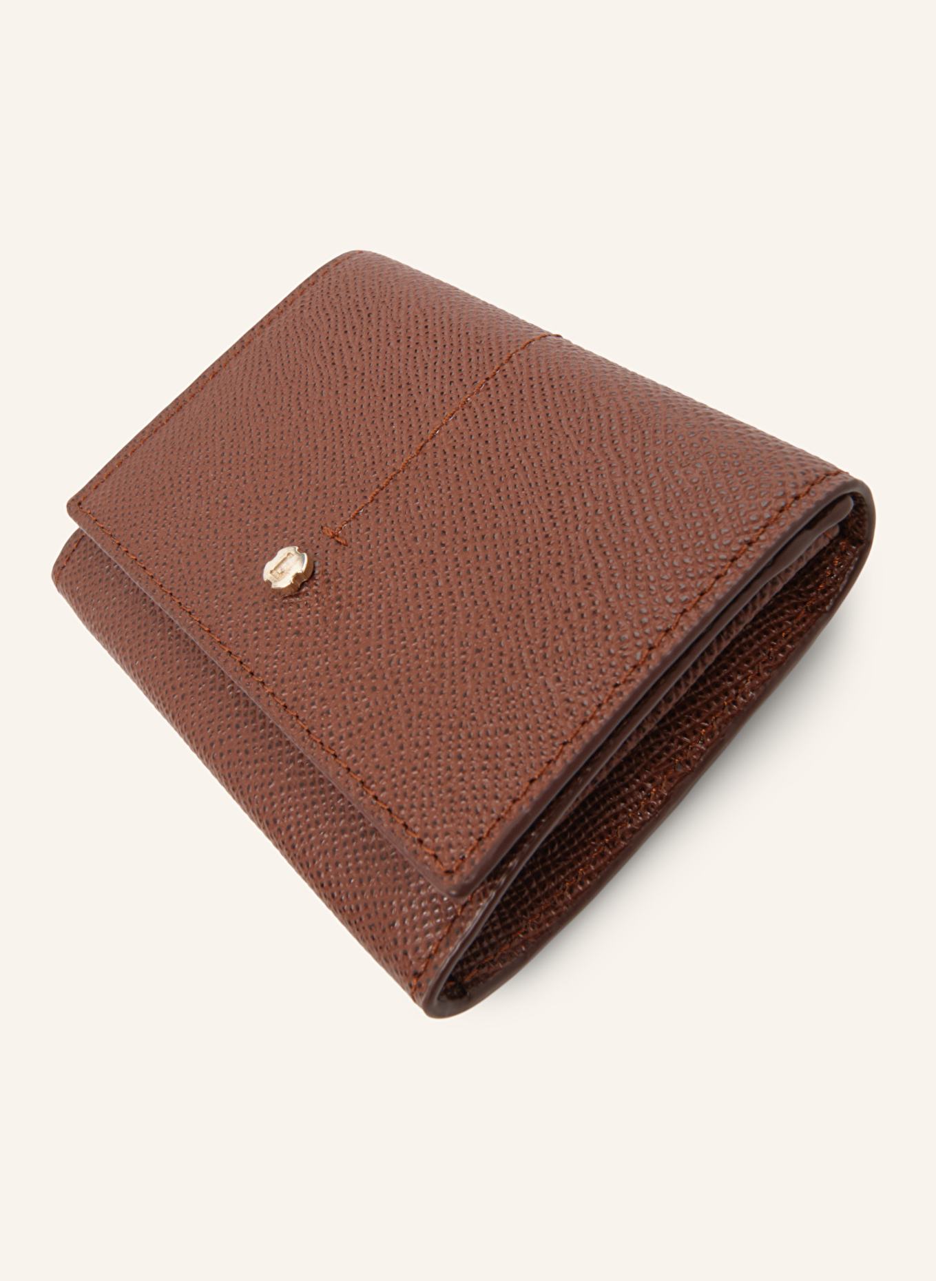 LOTTUSSE Kleine Brieftasche BORNE: BRAUN
