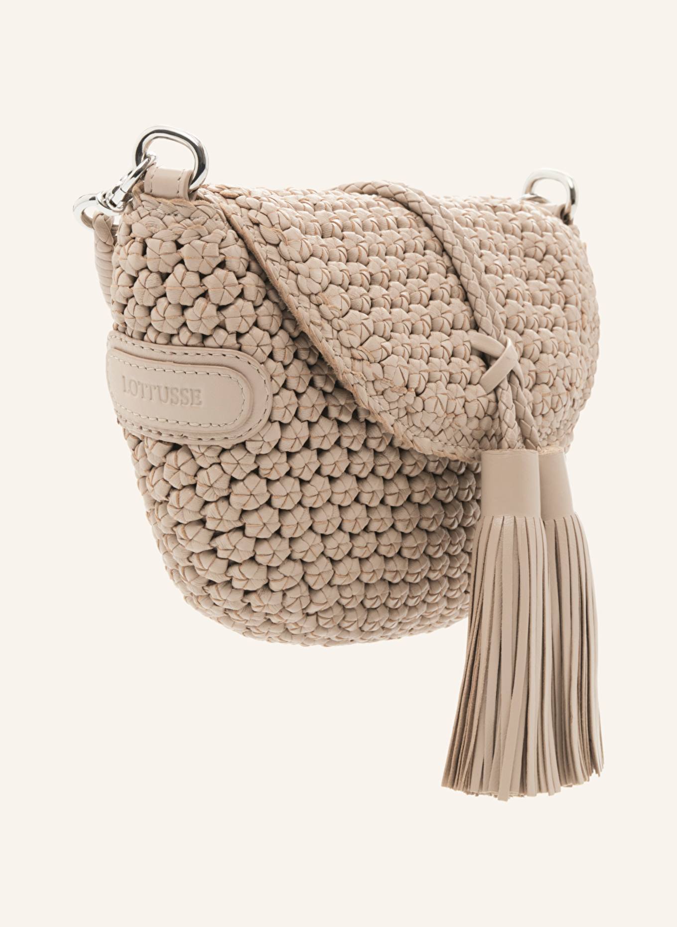 LOTTUSSE Umhängetasche NOODBAG: BEIGE