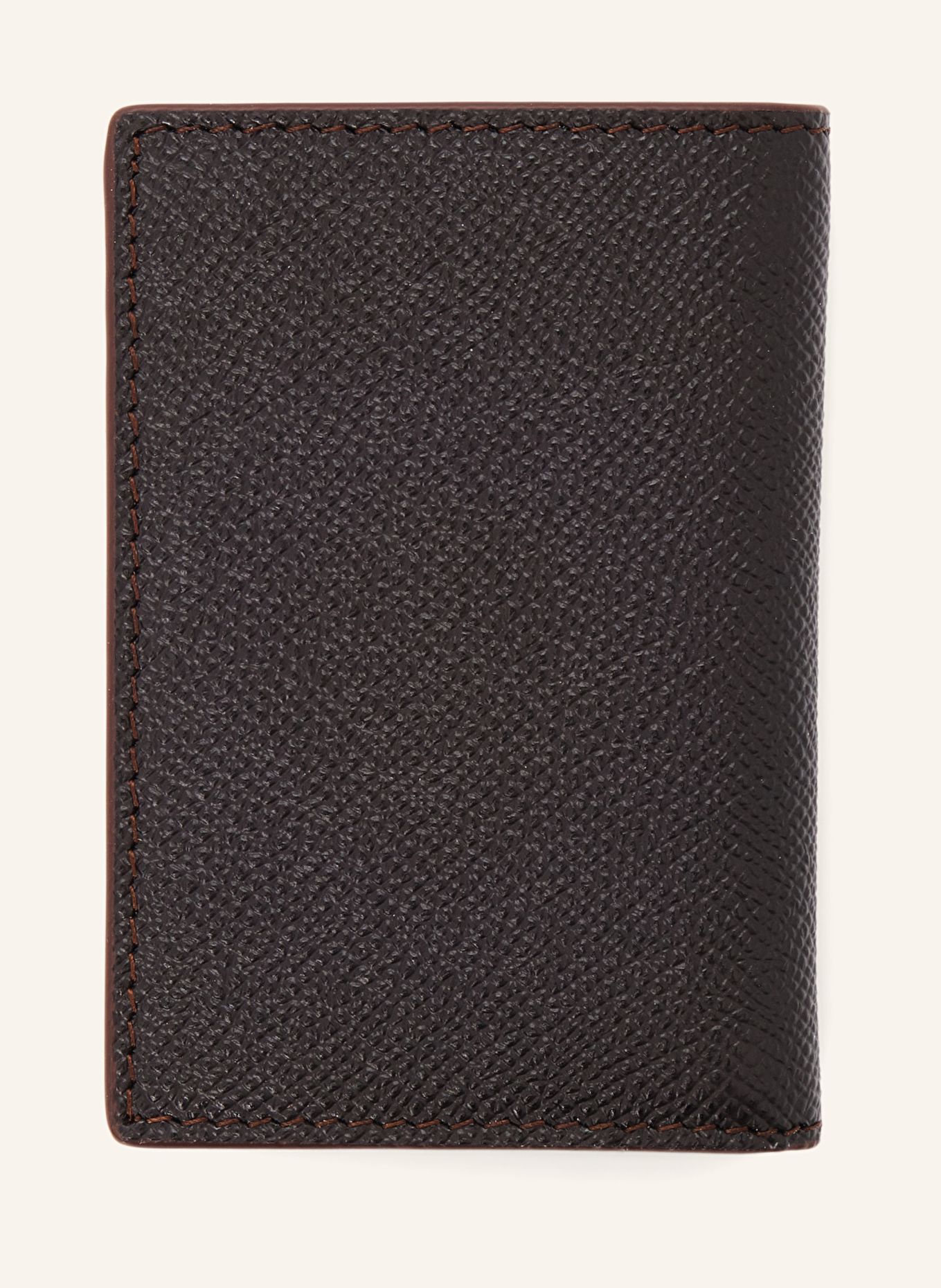 LOTTUSSE Geldbörse BORNE: DUNKELBRAUN